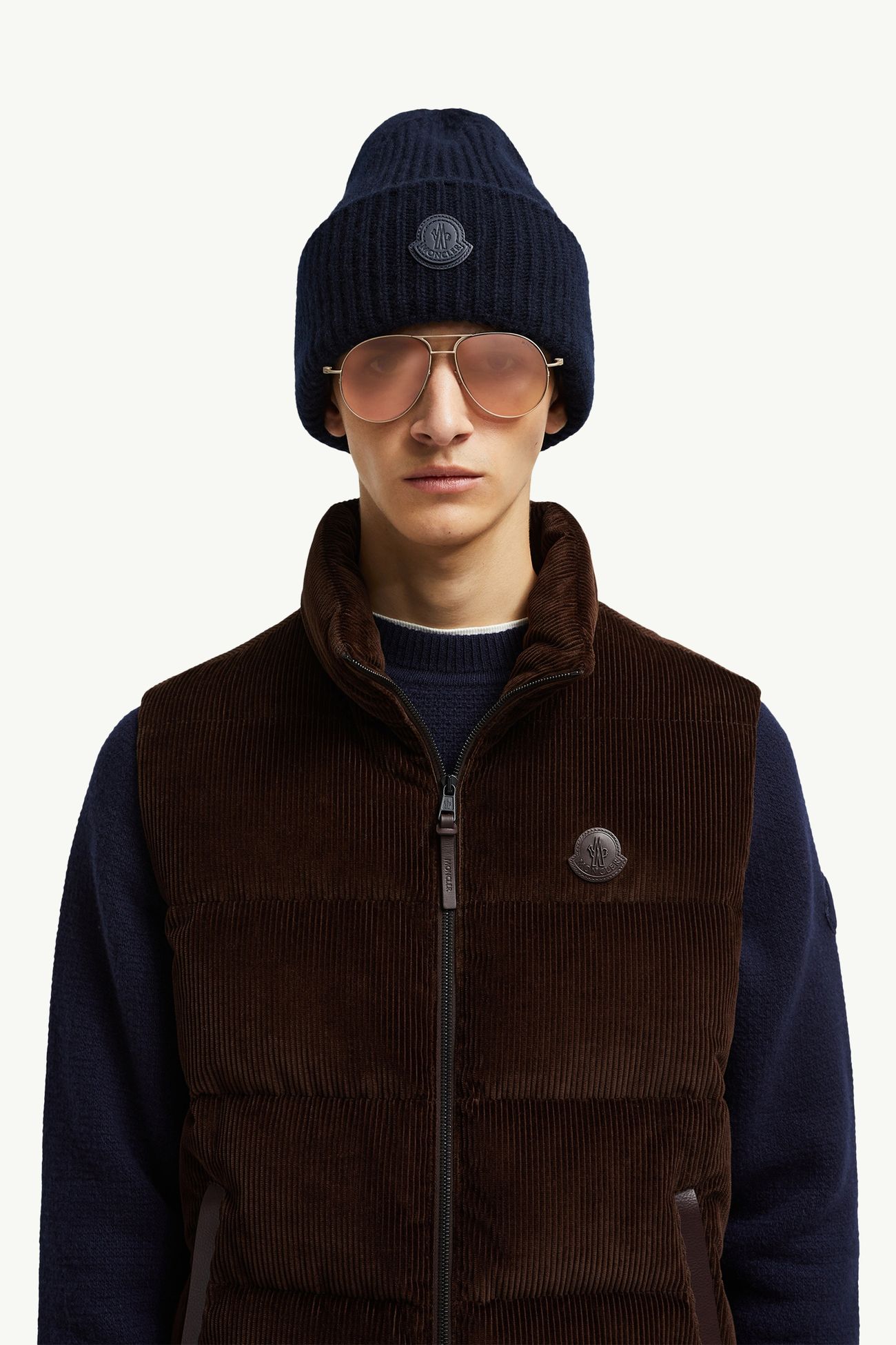 Lunettes de soleil aviateur Flyze Mixte Bronze Mat Moncler 2