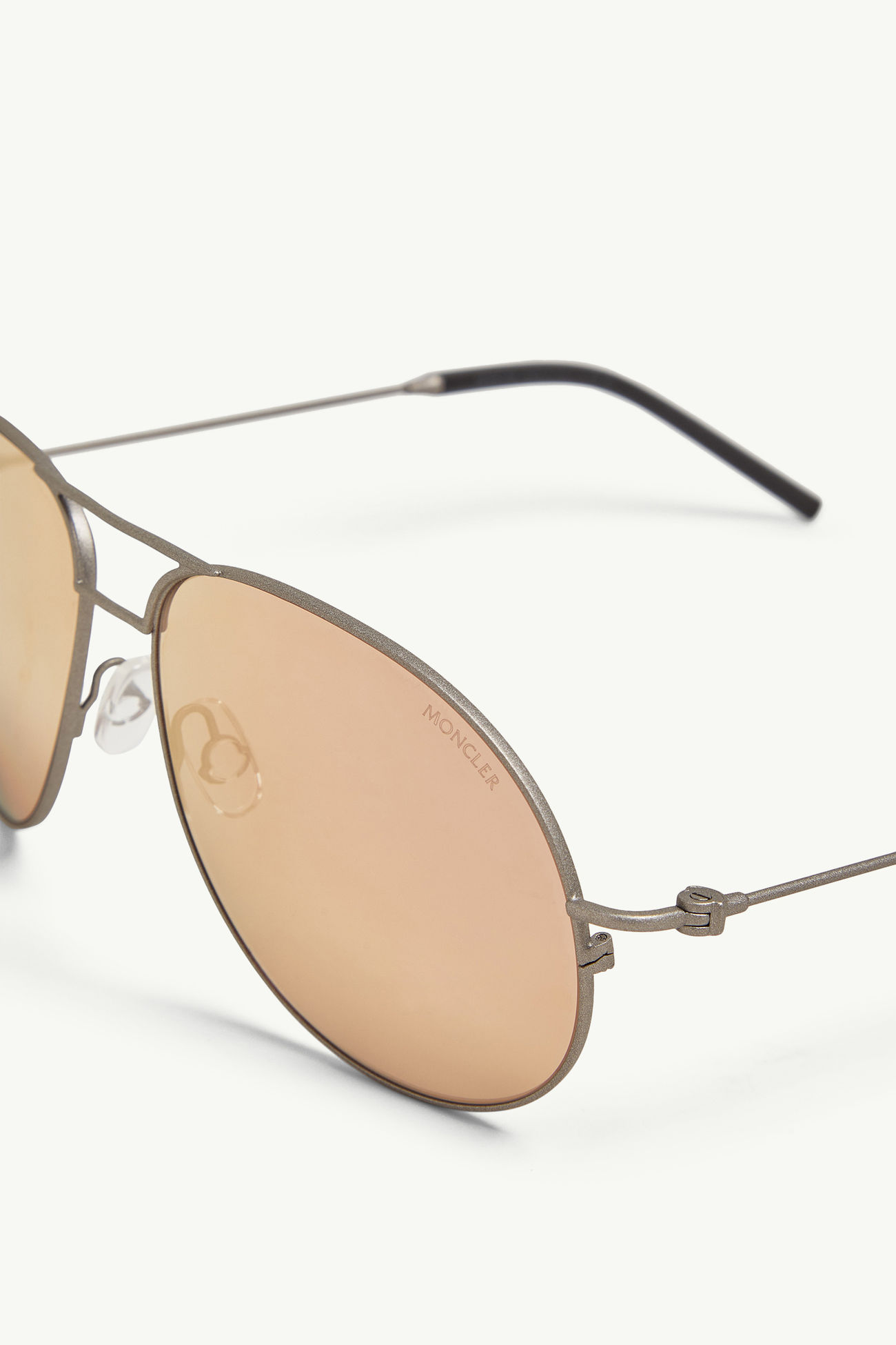 Flyze Pilot Sunglasses Gender Neutral Matte Bronze Moncler 3