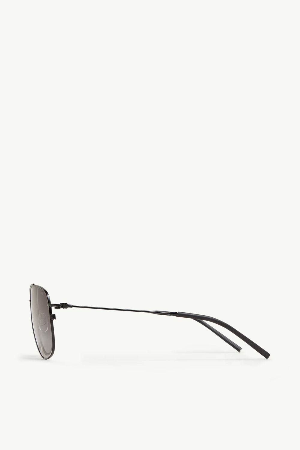 Alumni Pilot Sunglasses Gender Neutral Matte Black Moncler 2