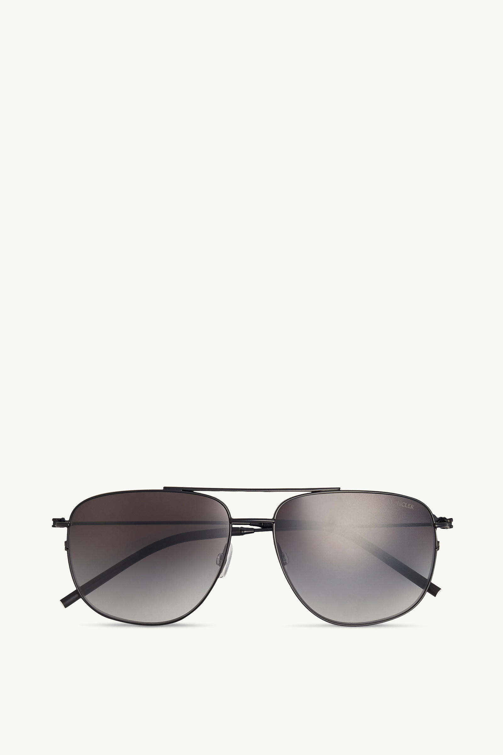 Alumni Pilot Sunglasses Gender Neutral Matte Black Moncler 0