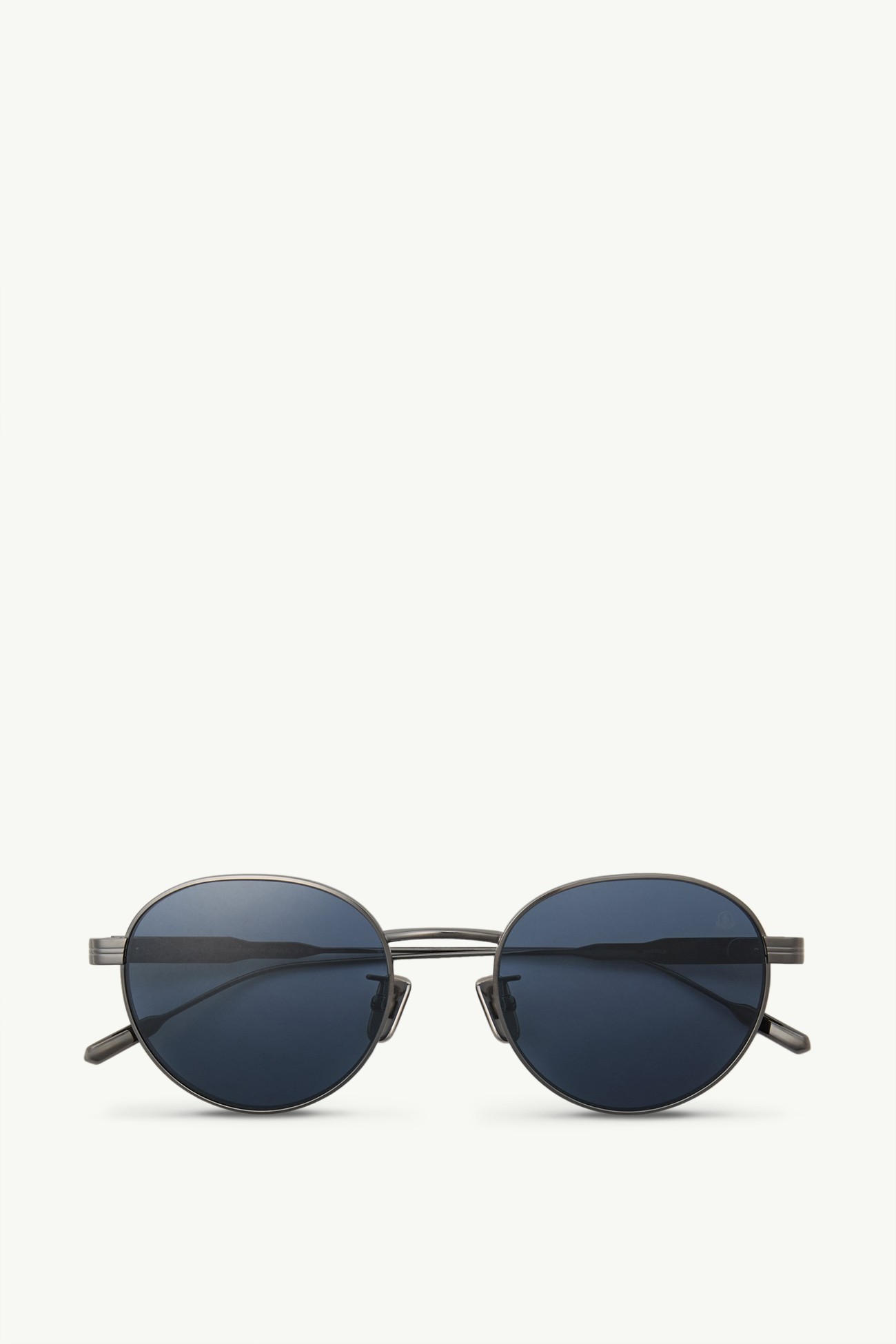 Occhiali da sole rotondi Subtila Grigio Canna Di Fucile Moncler 0