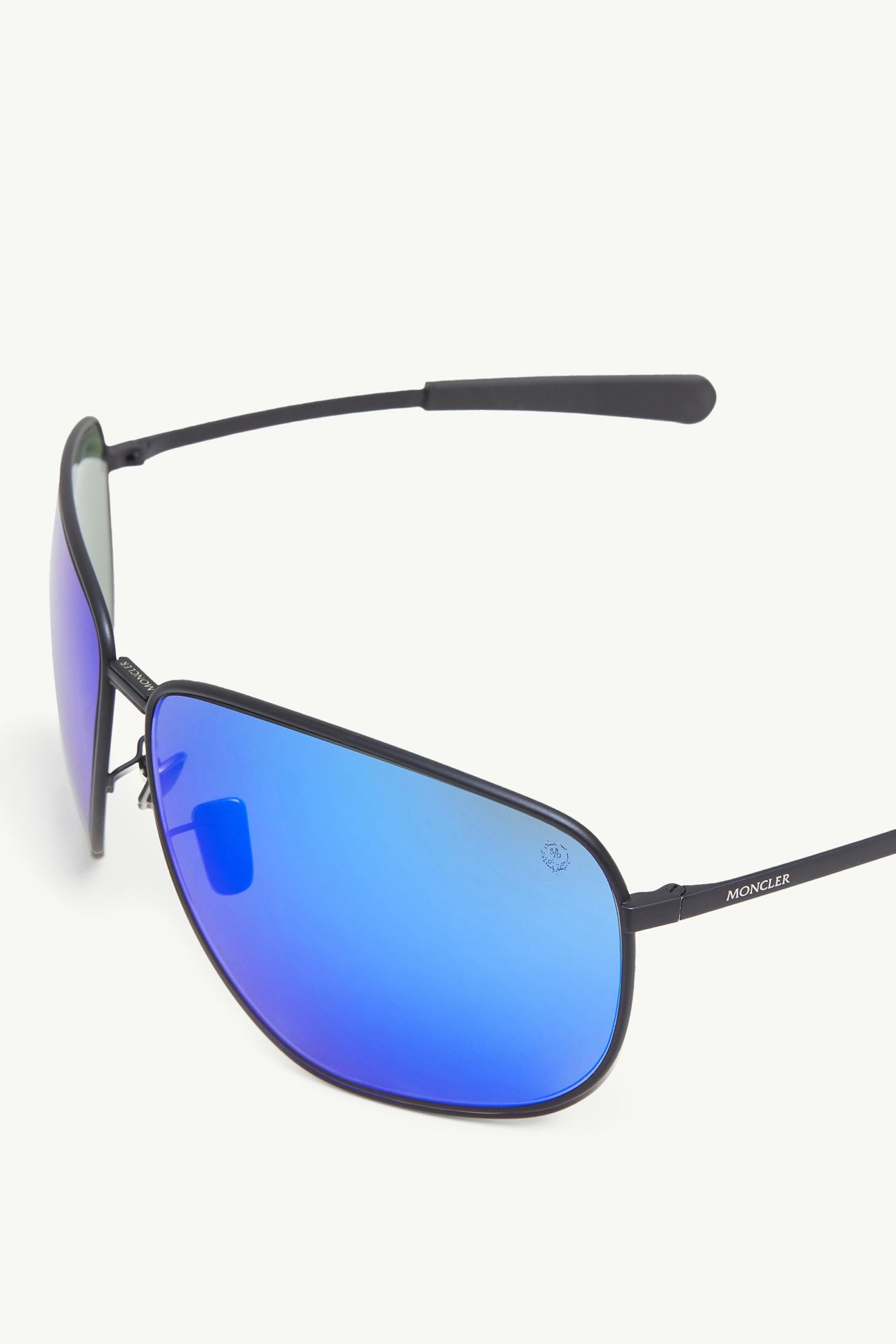 Lunettes de soleil aviateur Atlas Bleu Foncé Mat Moncler 4