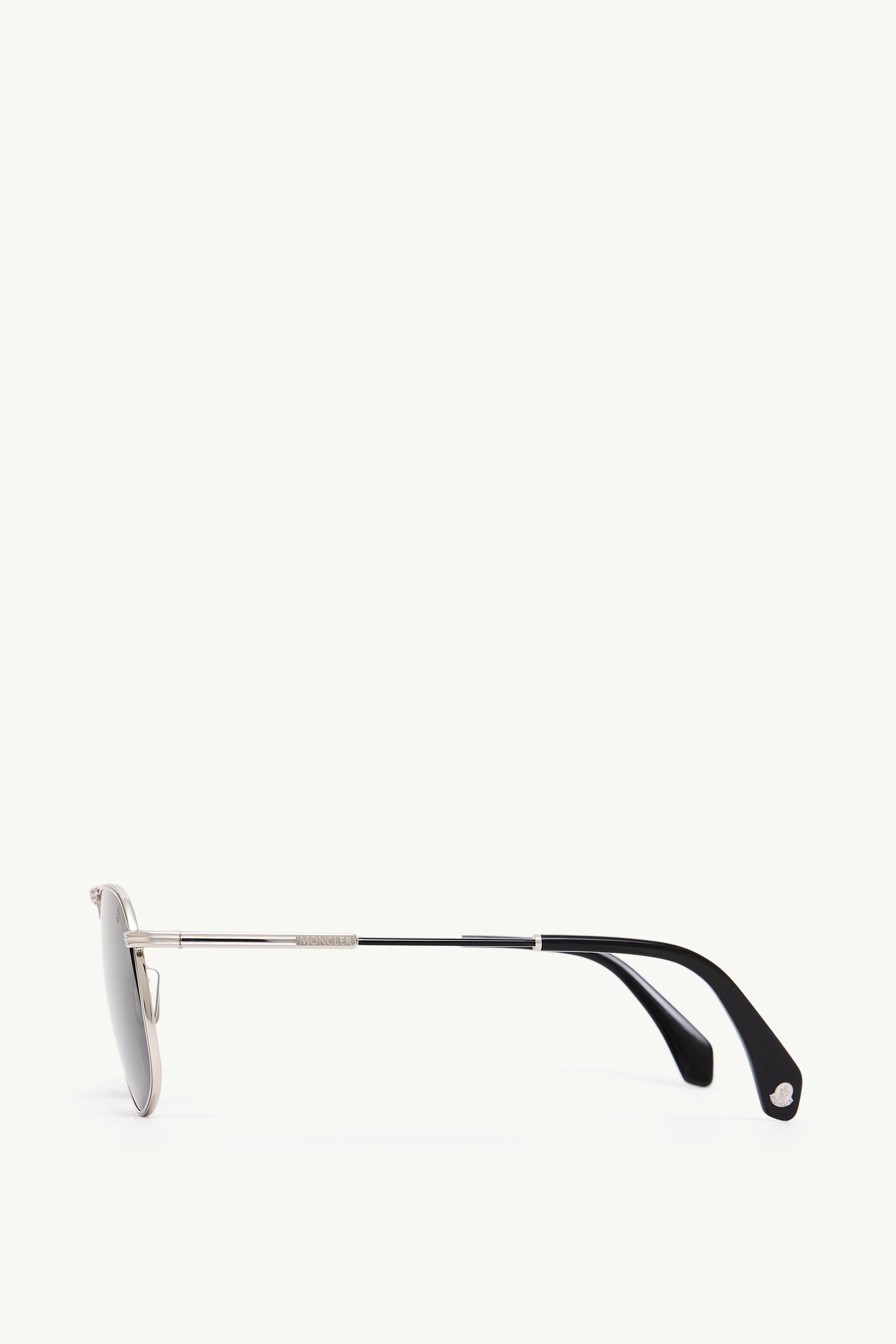 Sparkly Silver Vitessa Pilot Sunglasses - Sunglasses for Men