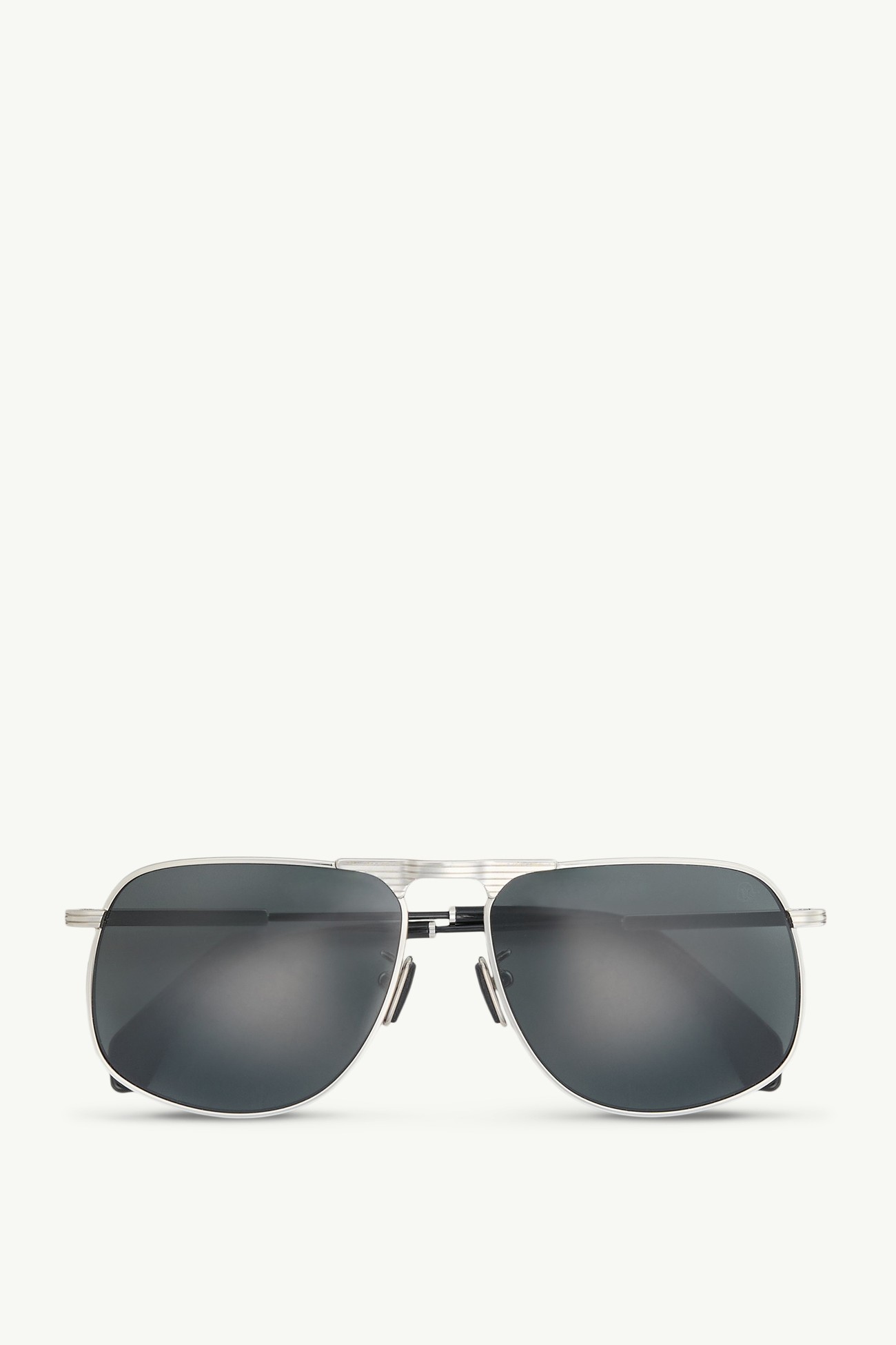 Gafas de sol de aviador Vitessa De Género Neutro Plateado Brillante Moncler 0