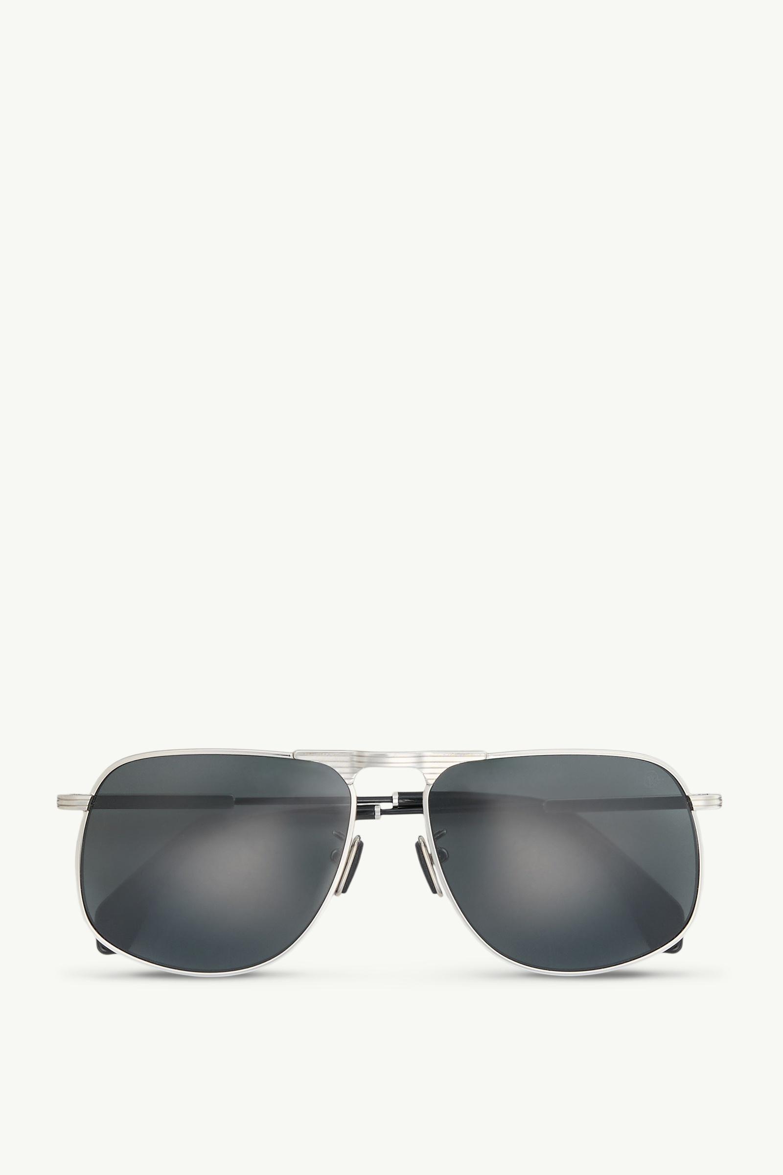 Sparkly Silver Vitessa Pilot Sunglasses - Sunglasses for Men