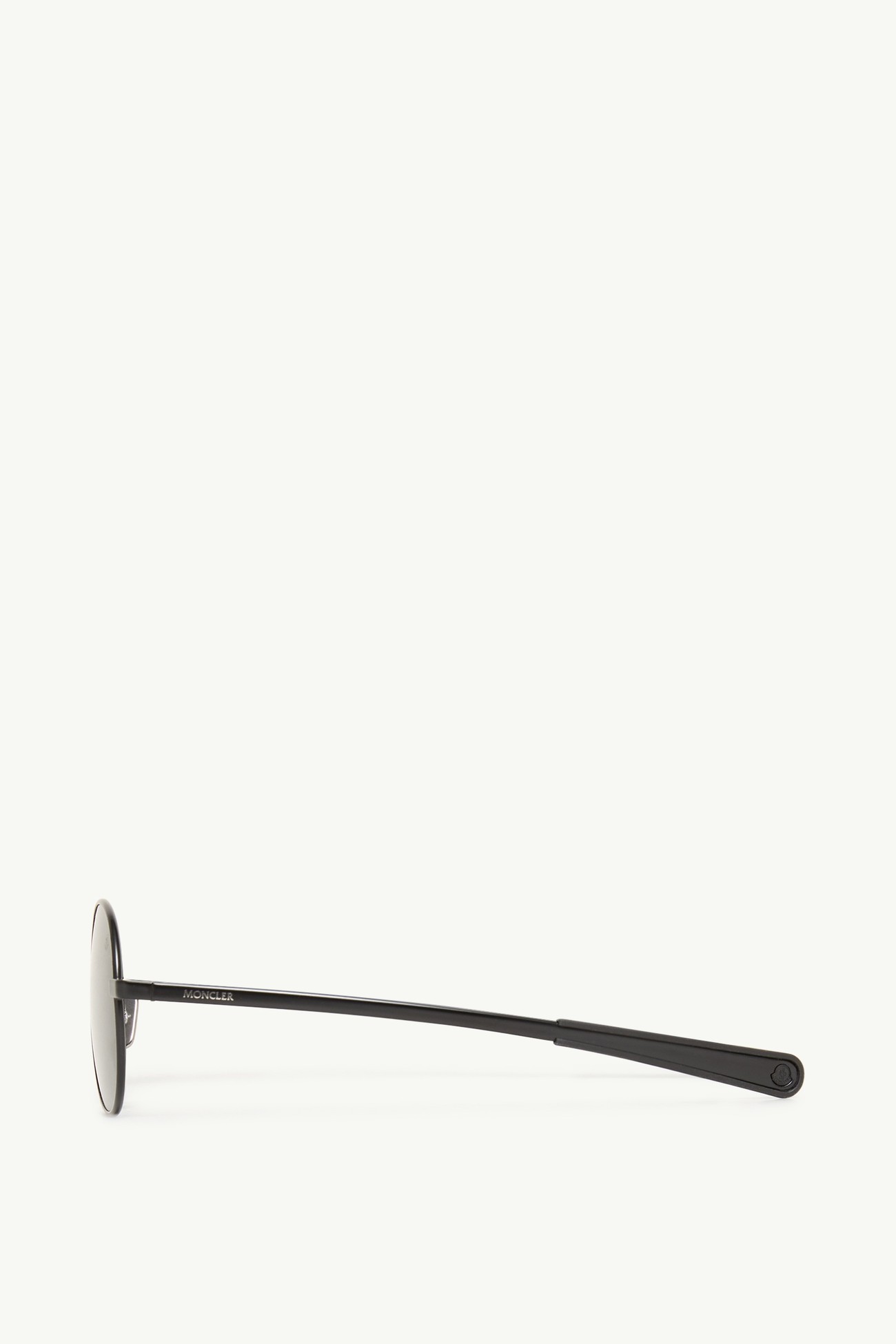 Centro Oval Sunglasses Gender Neutral Matte Black Moncler 3
