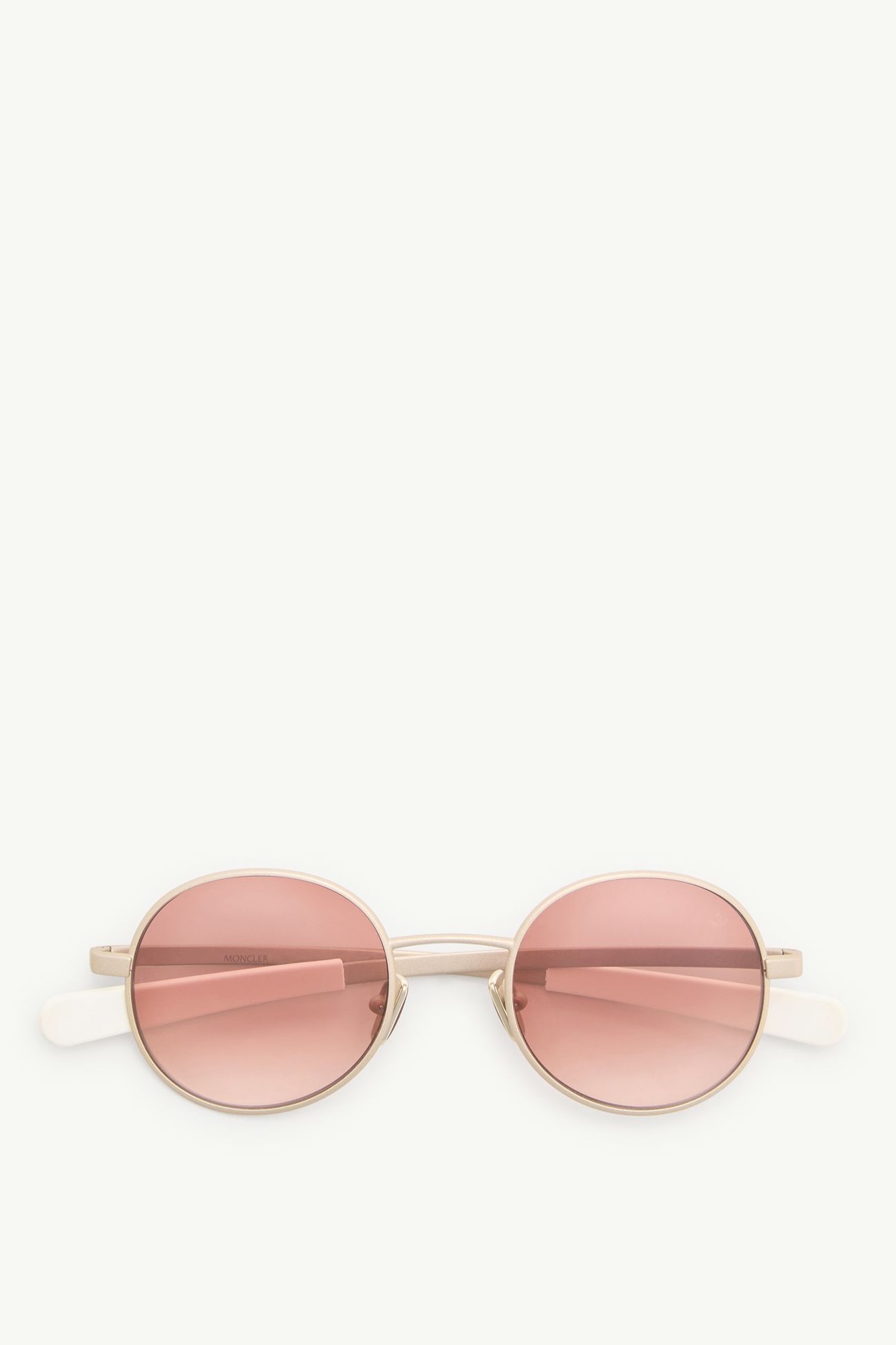 Gafas de sol ovaladas Centro De Género Neutro Bronce Mate Moncler 0