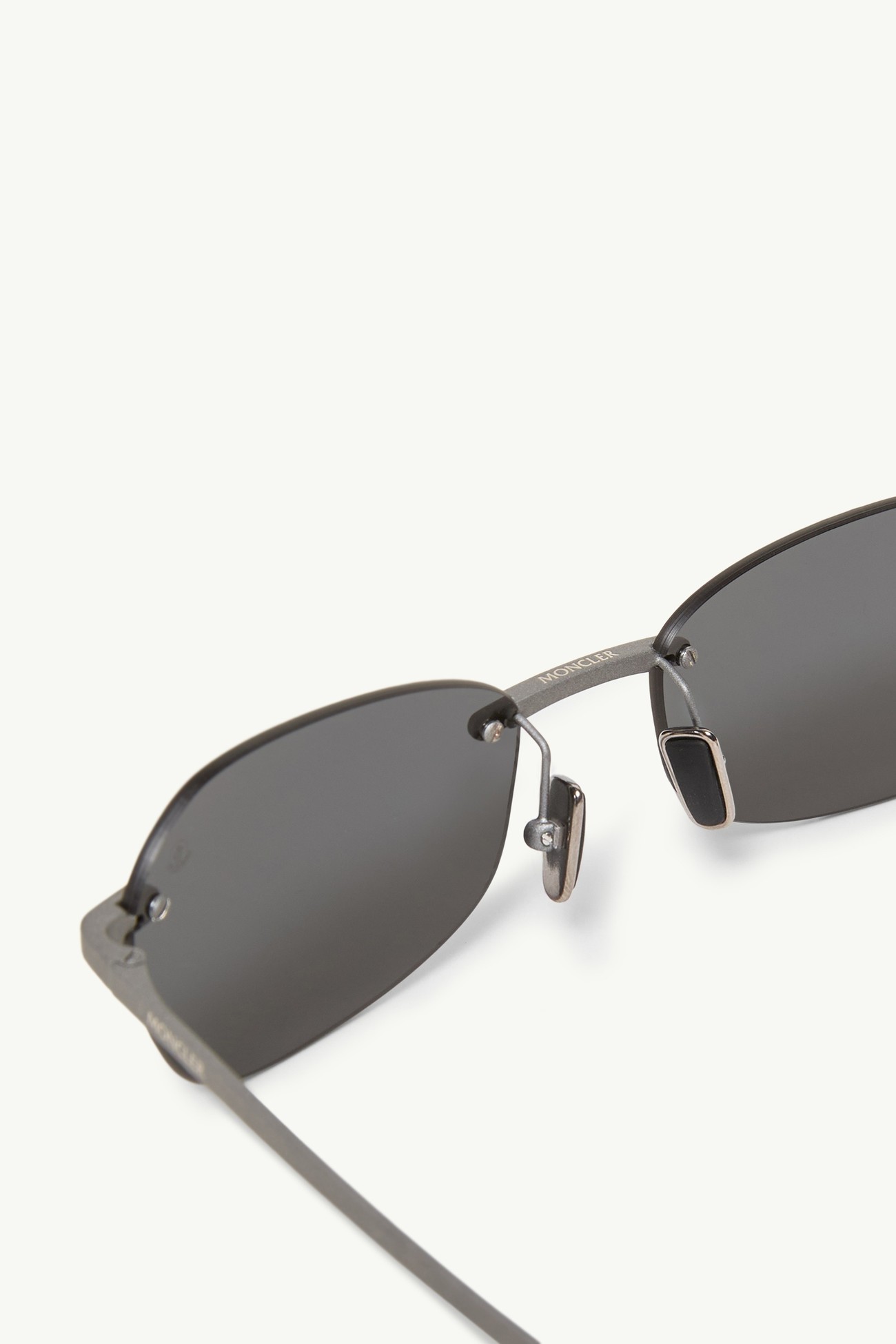 Gafas de sol rectangulares Orris De Género Neutro Plateado Moncler 5