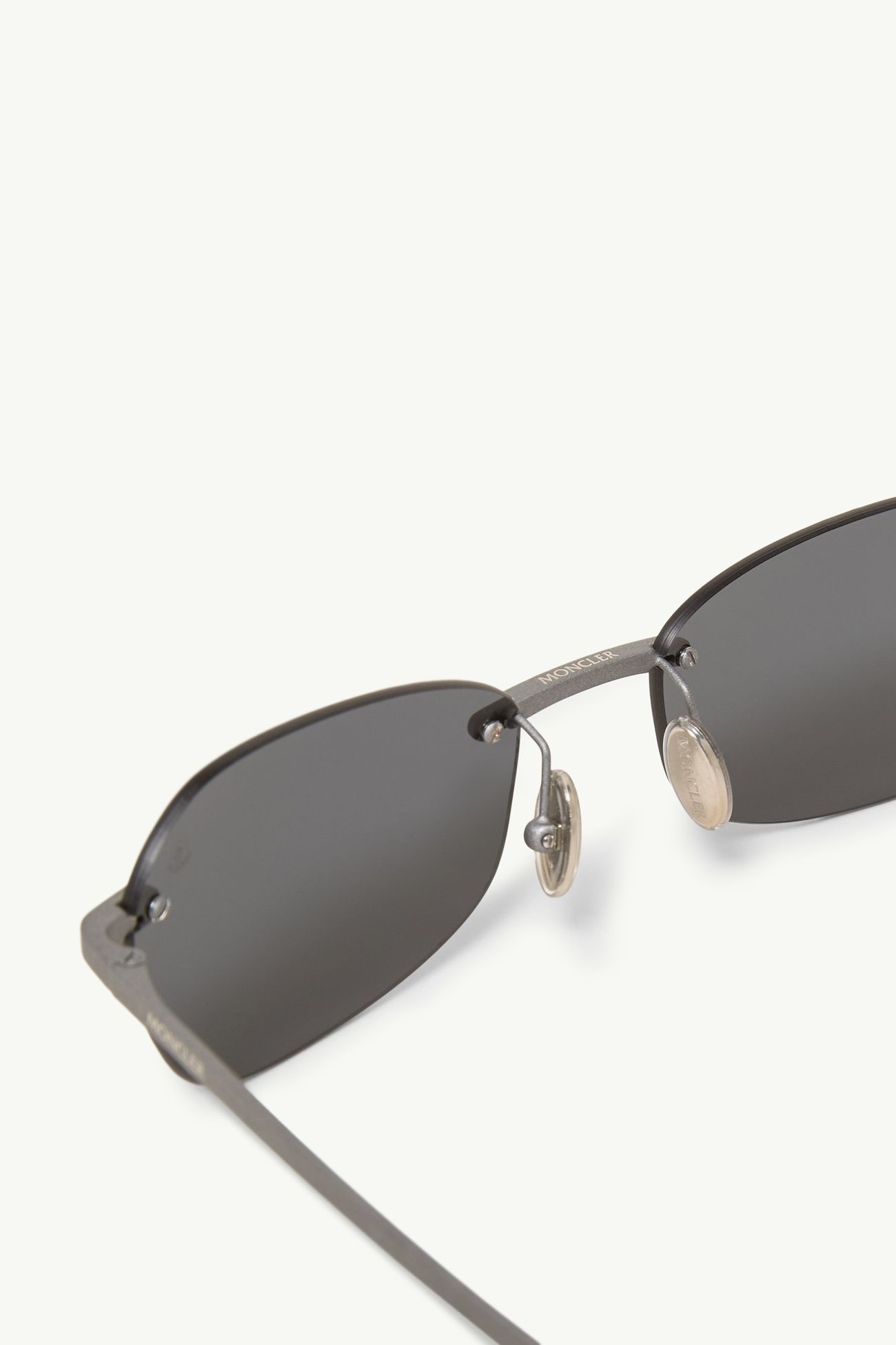 Occhiali da sole rettangolari Orris Gender Neutral Argento Moncler 5