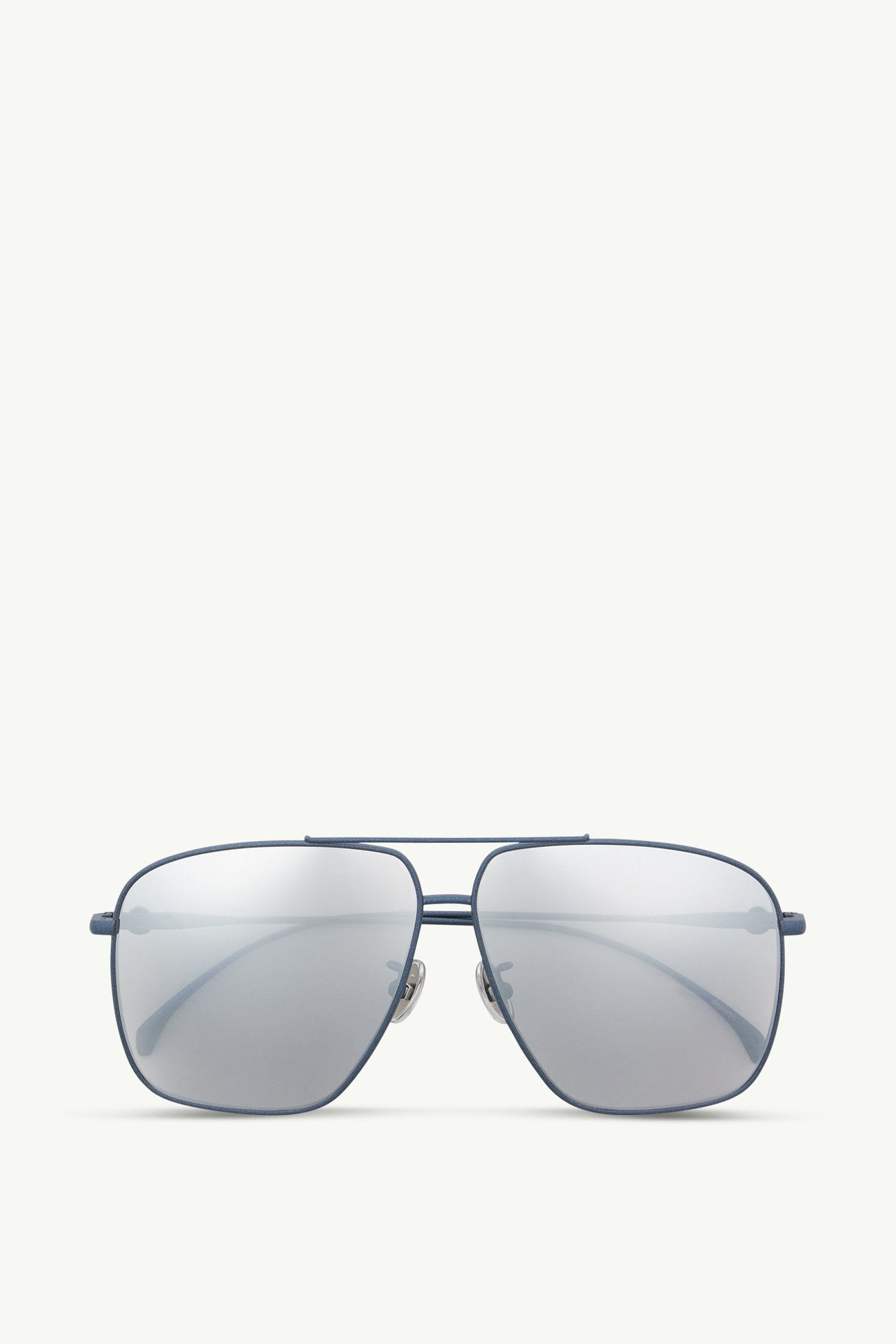 Arium Squared Sunglasses Gender Neutral Matte Blue Moncler 0