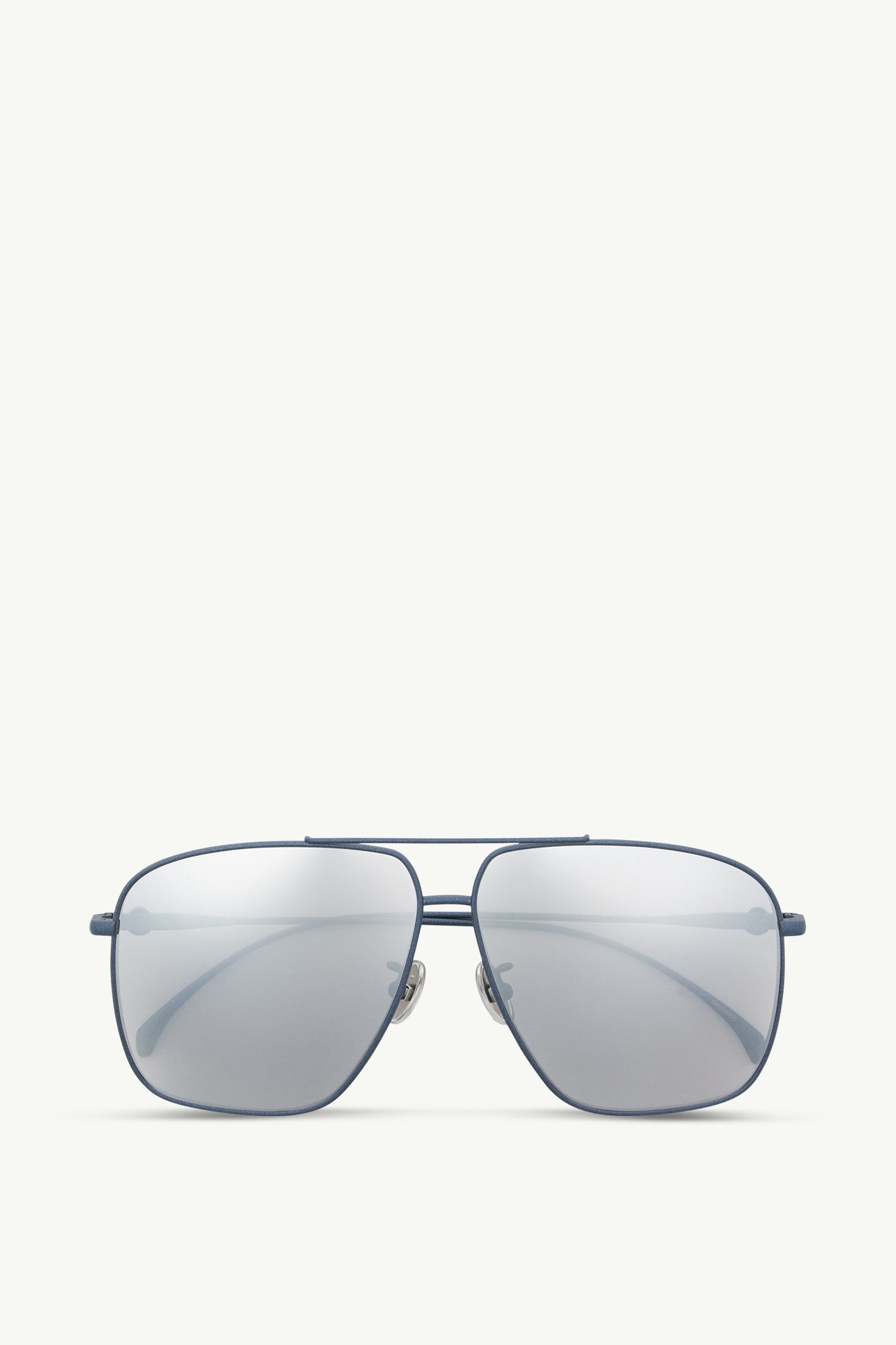 Occhiali da sole squadrati Arium Gender Neutral Blu Opaco Moncler 0