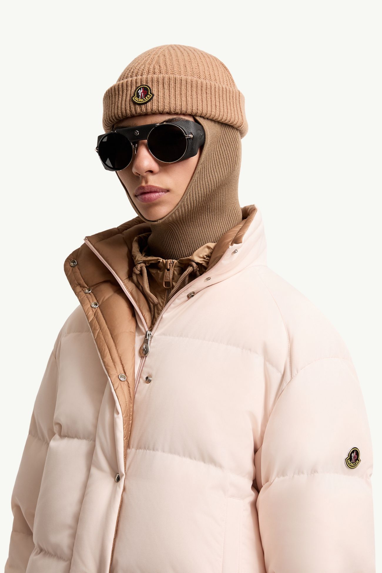 Occhiali da sole rotondi Solix Gender Neutral Argento Moncler 2