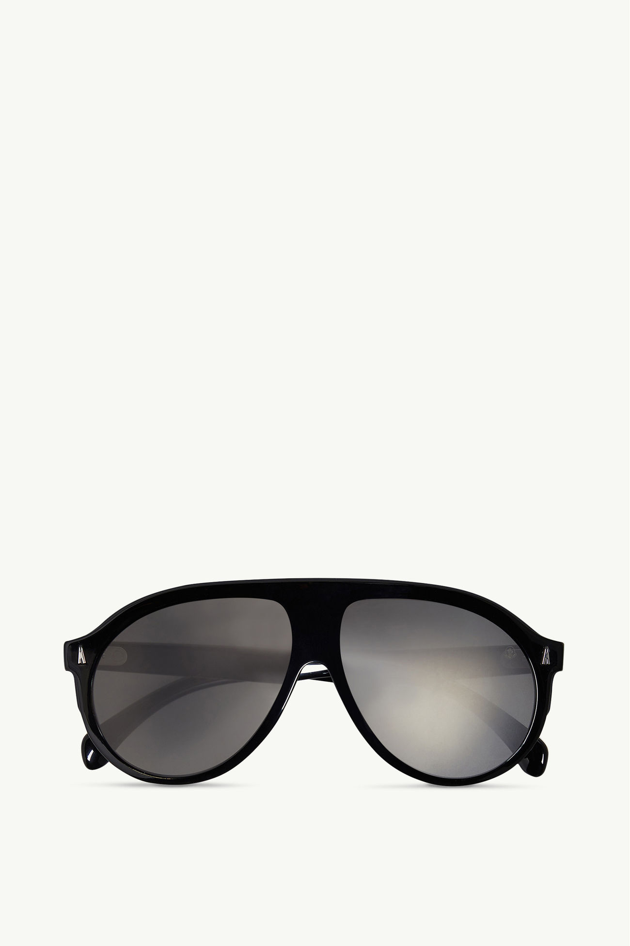 Fhaite Pilot Sunglasses Gender Neutral Shiny Black Moncler 0