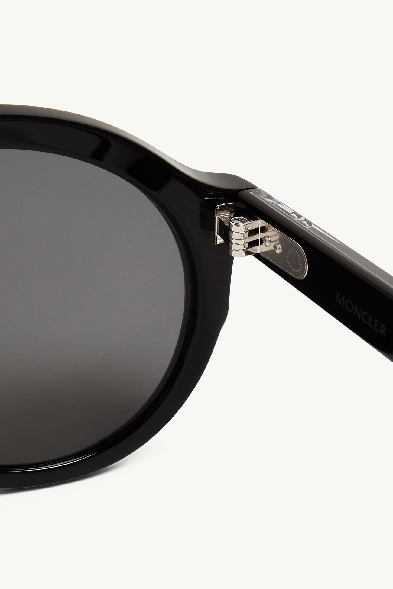 Fhaite Pilotensonnenbrille Genderneutral Glänzend Schwarz Moncler 5