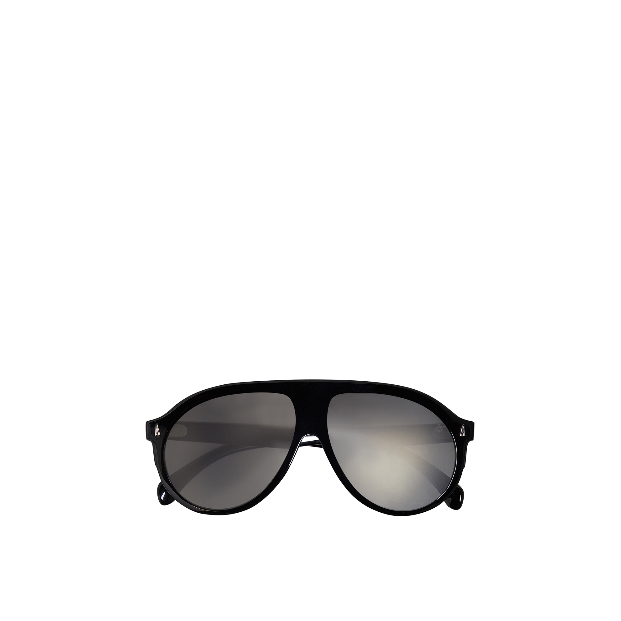 Moncler Lunettes - Sunglasses - Acetate - Black - Pilot Shape