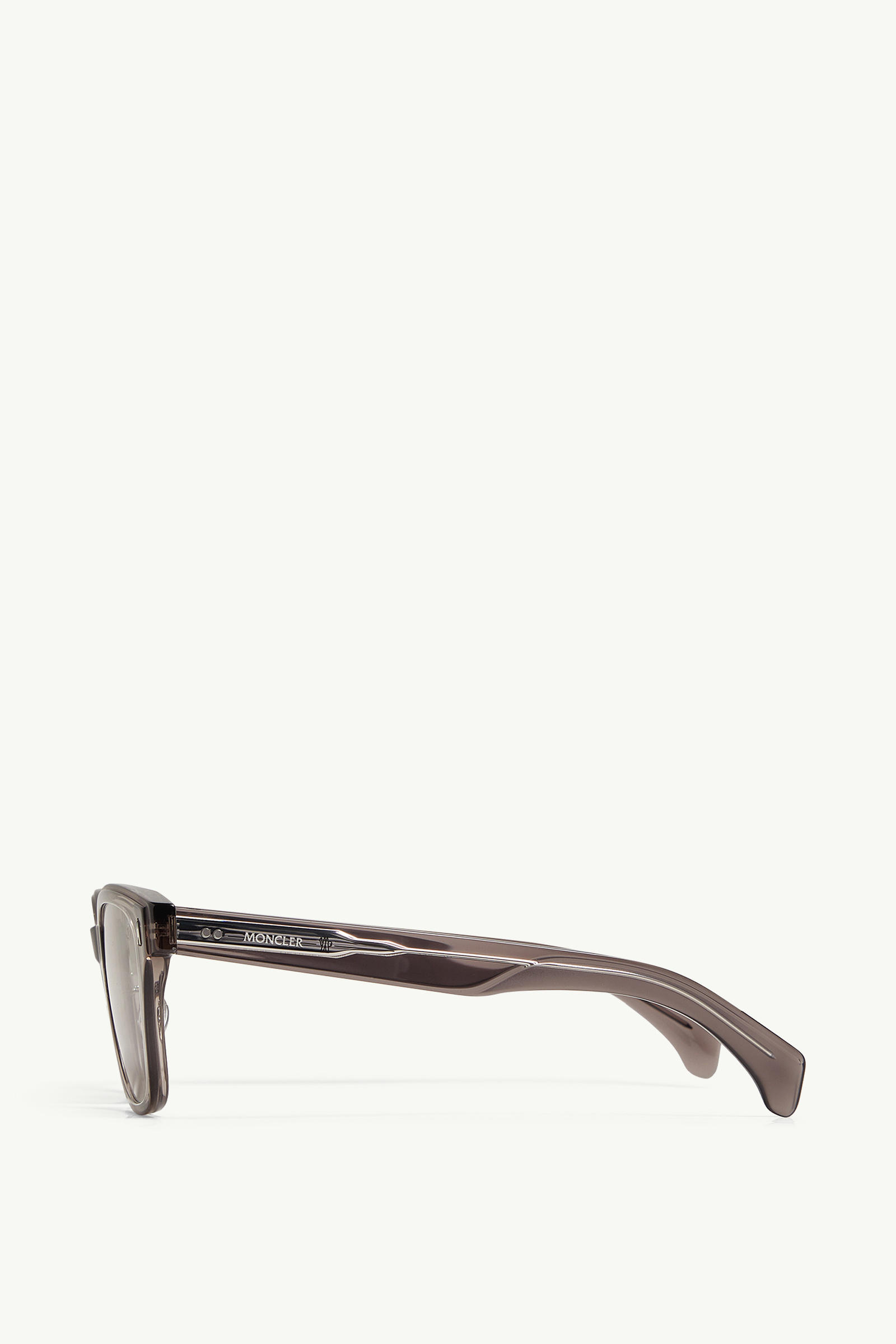 Metrope Squared Sunglasses Gender Neutral Transparent Dark Gray Moncler 2