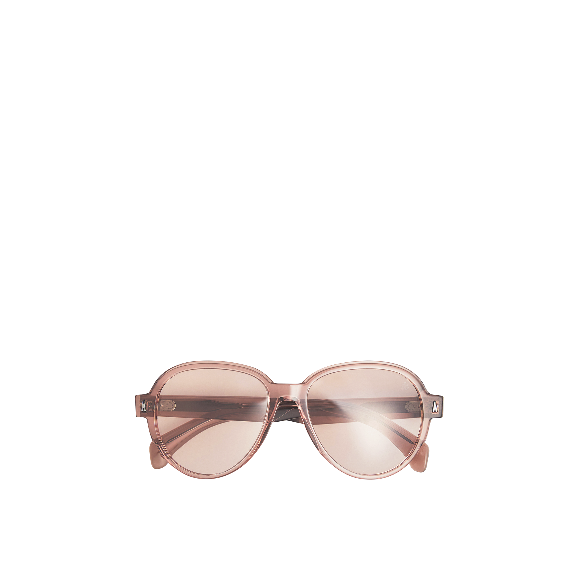 MONCLER LUNETTES Swanspan Pilot Sunglasses - Acetate - Pink - 57