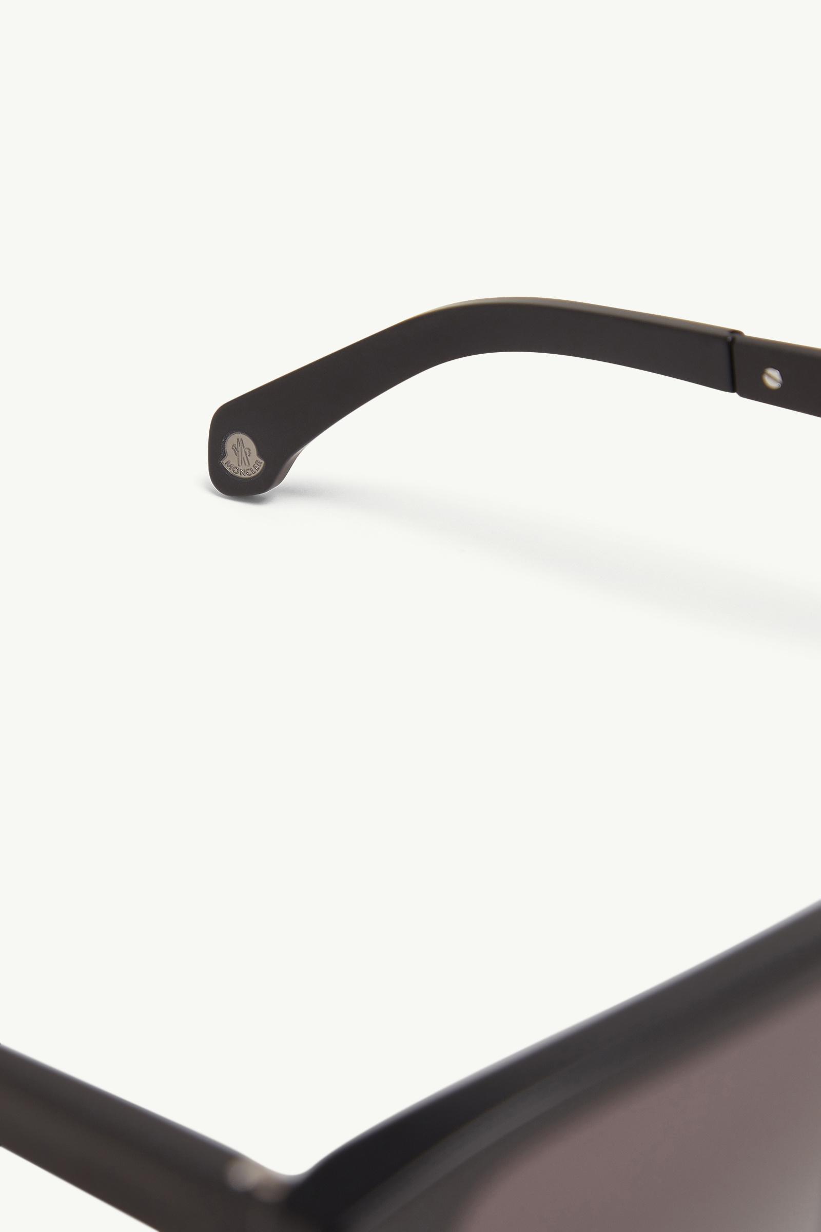 Matte Black Quaderna Squared Sunglasses - Sunglasses for Men