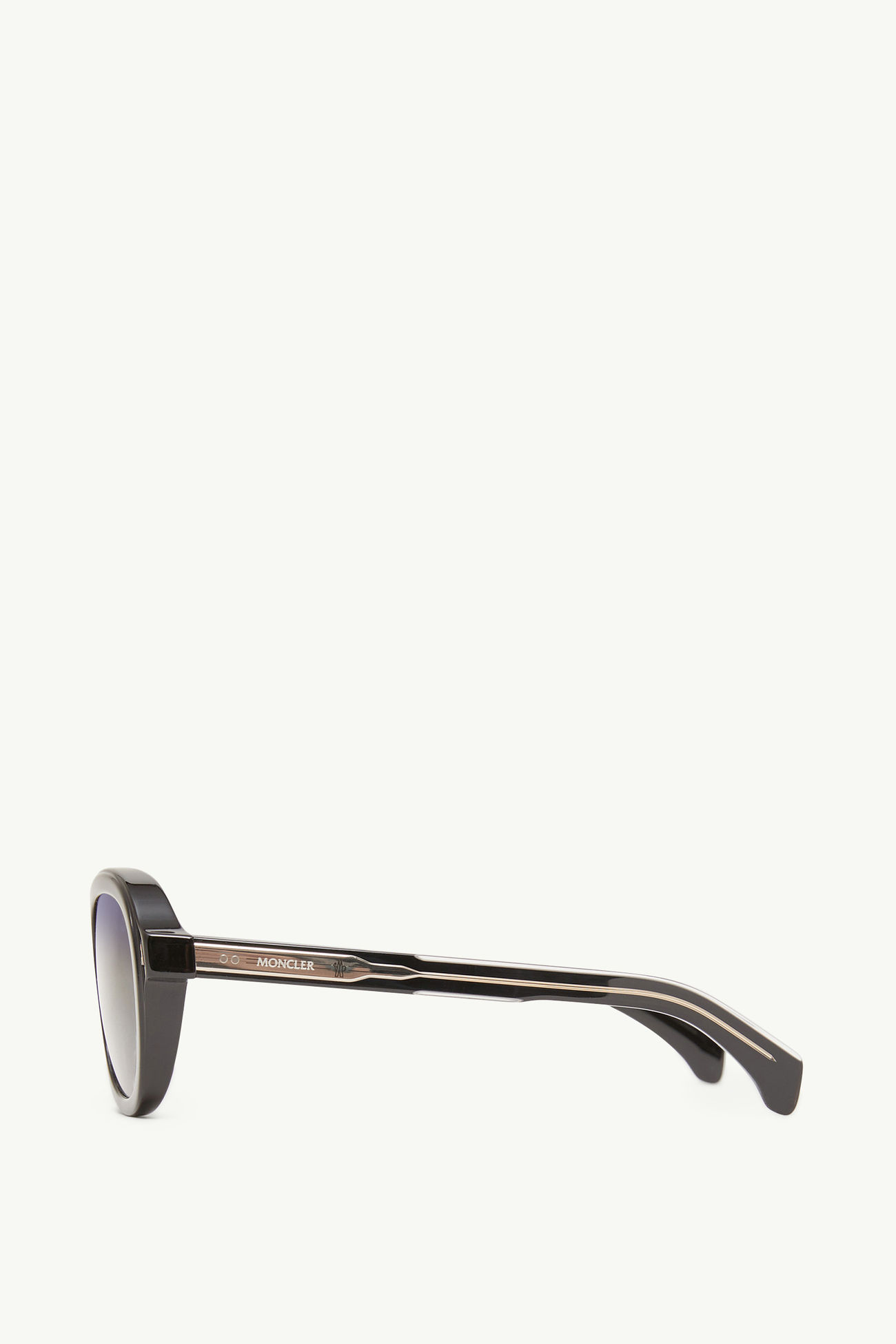 Cirsee Pilot Sunglasses Shiny Black Moncler 2