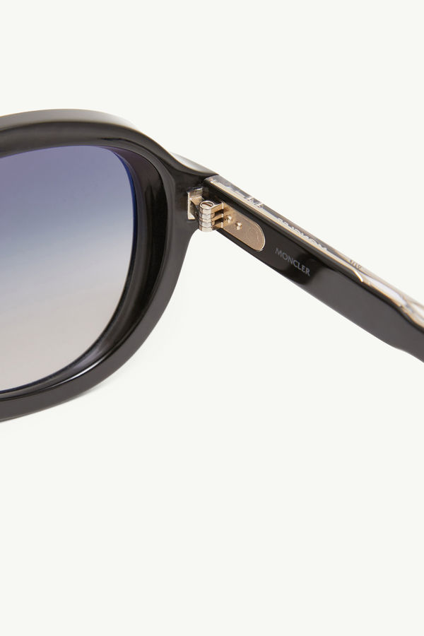 Cirsee Pilotensonnenbrille Glänzend Schwarz Moncler 5