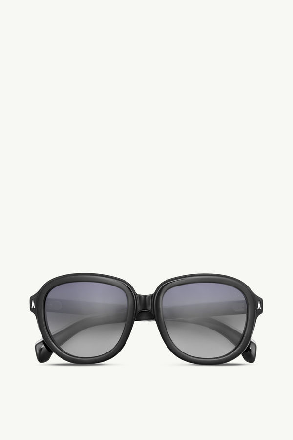 Cirsee Pilotensonnenbrille Glänzend Schwarz Moncler 0