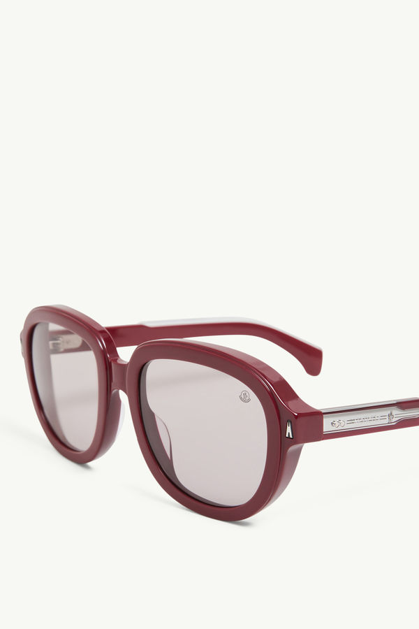 Cirsee Pilot Sunglasses SHINY BORDEAUX Moncler 3
