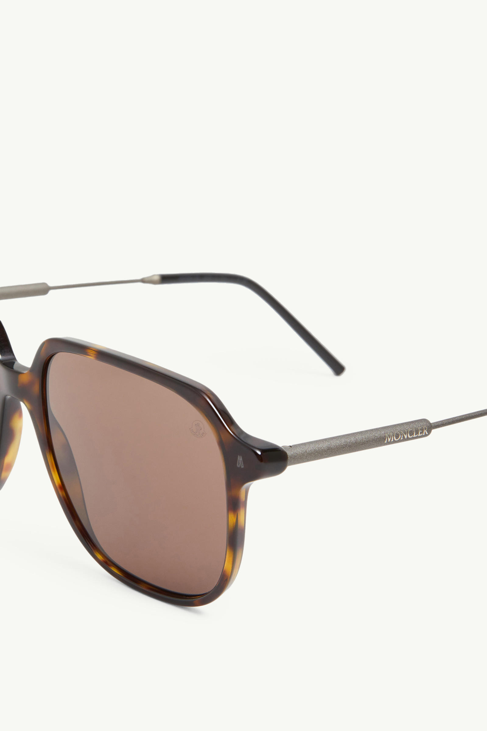 Cylin Pilot Sunglasses Havana Moncler 3