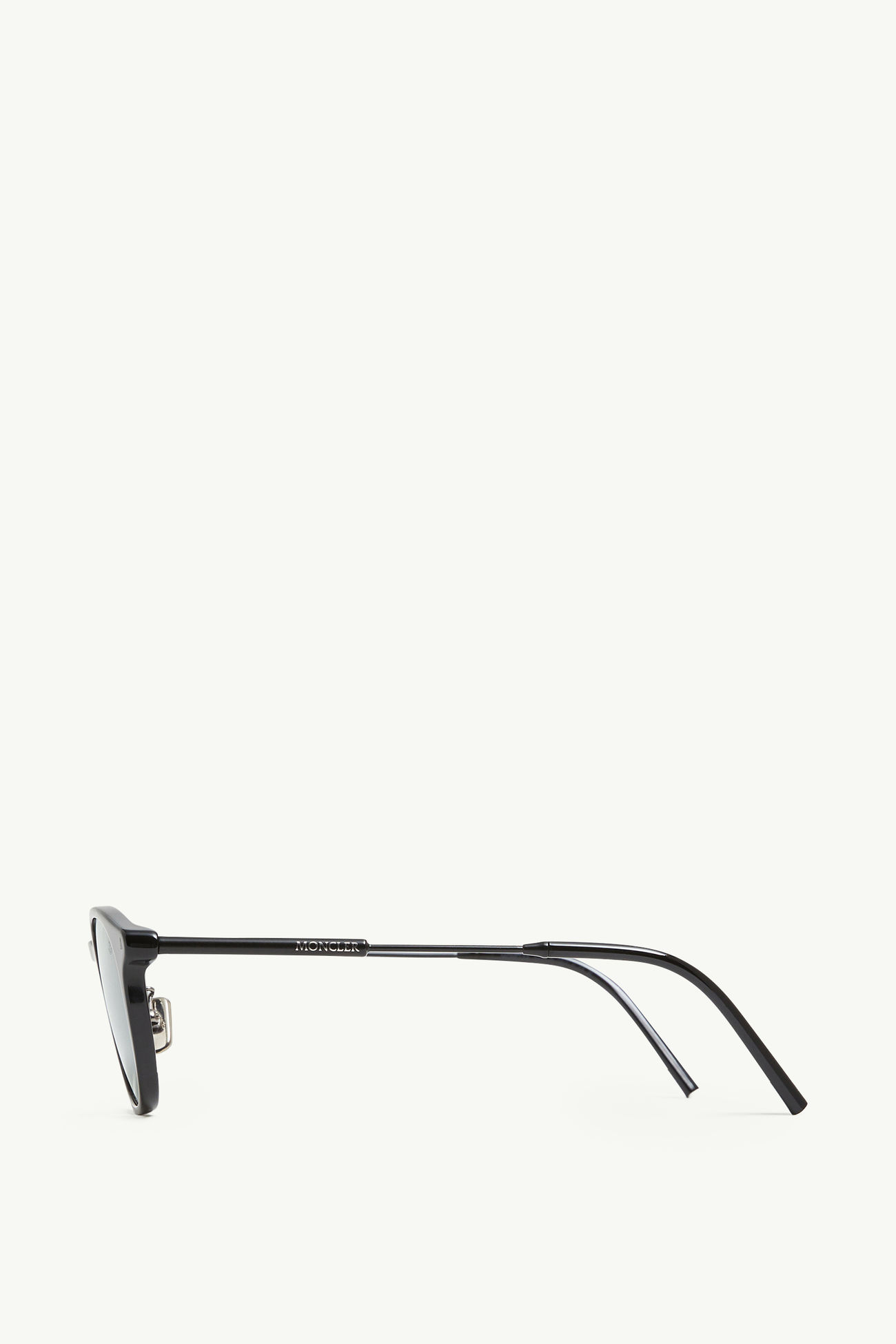 Lunettes de soleil rondes Barbb Noir Brillant Moncler 2