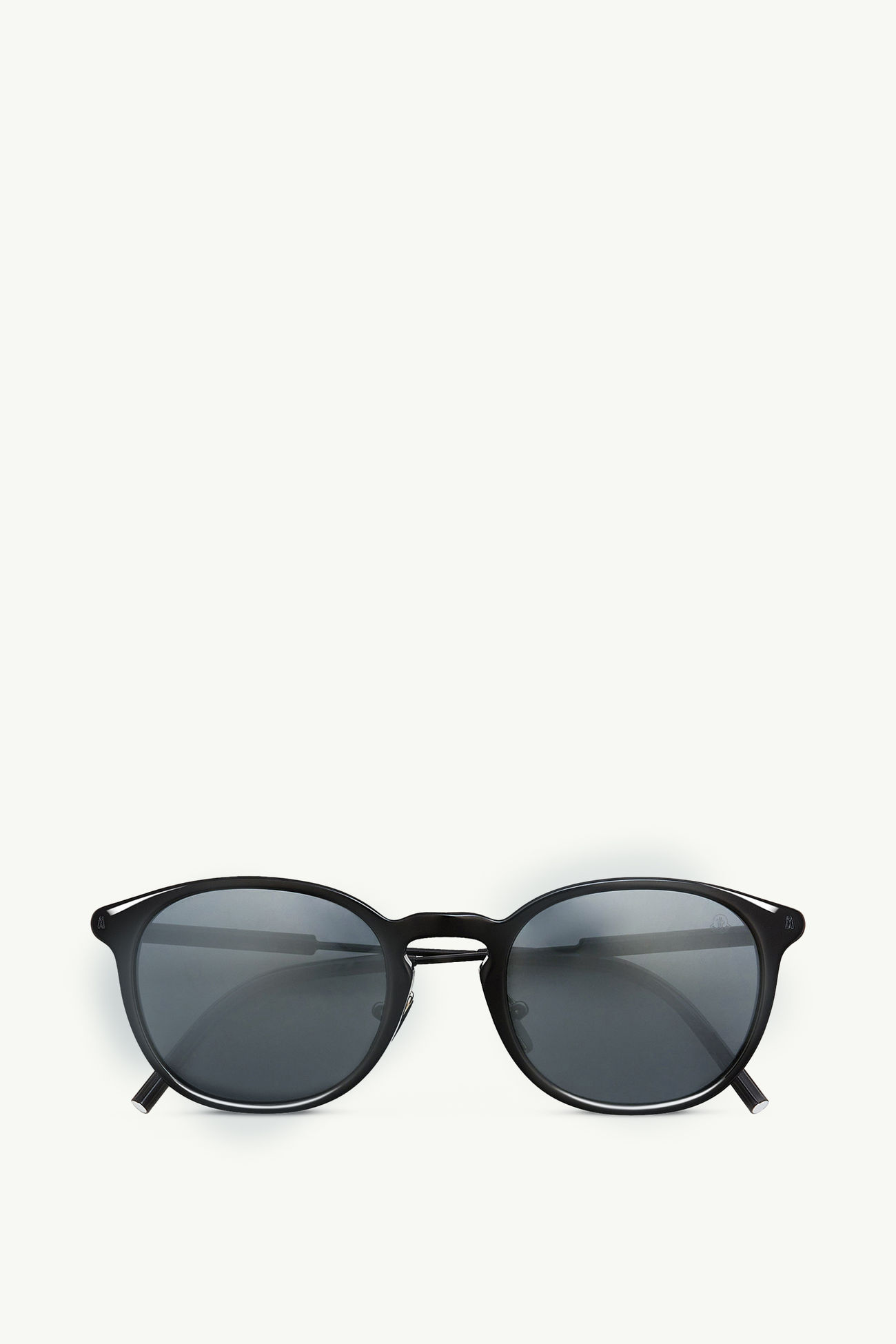 Gafas de sol redondas Barbb Negro Brillante Moncler 0