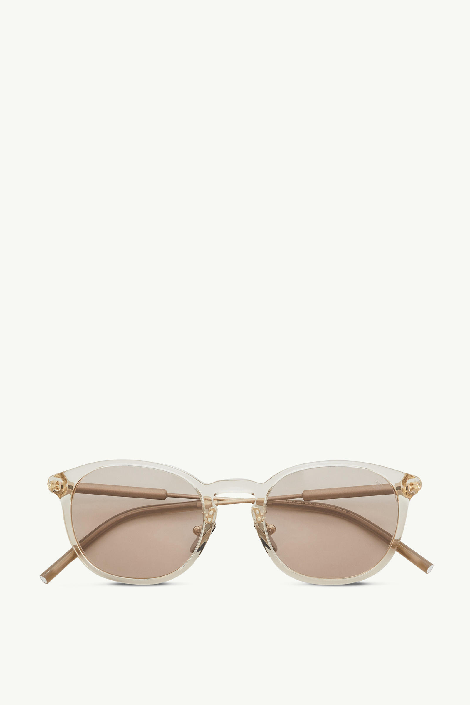 Barbb Round Sunglasses TRANSPARENT SHINY OFF-WHITE Moncler 0