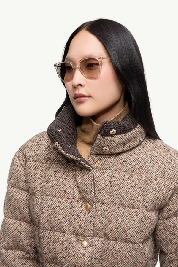 Korra Oval Sunglasses Gender Neutral Off White Moncler 1