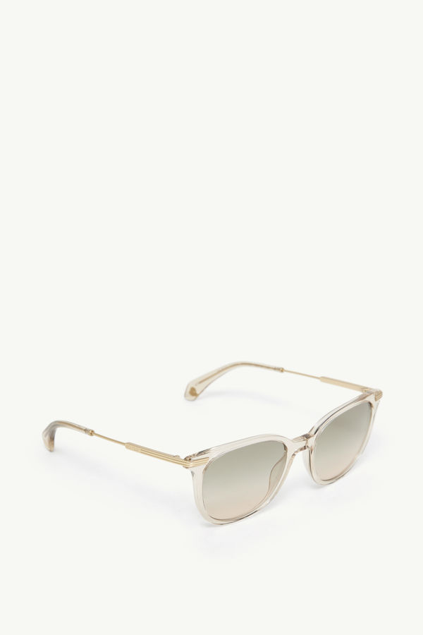 Korra Oval Sunglasses Gender Neutral Off White Moncler 4
