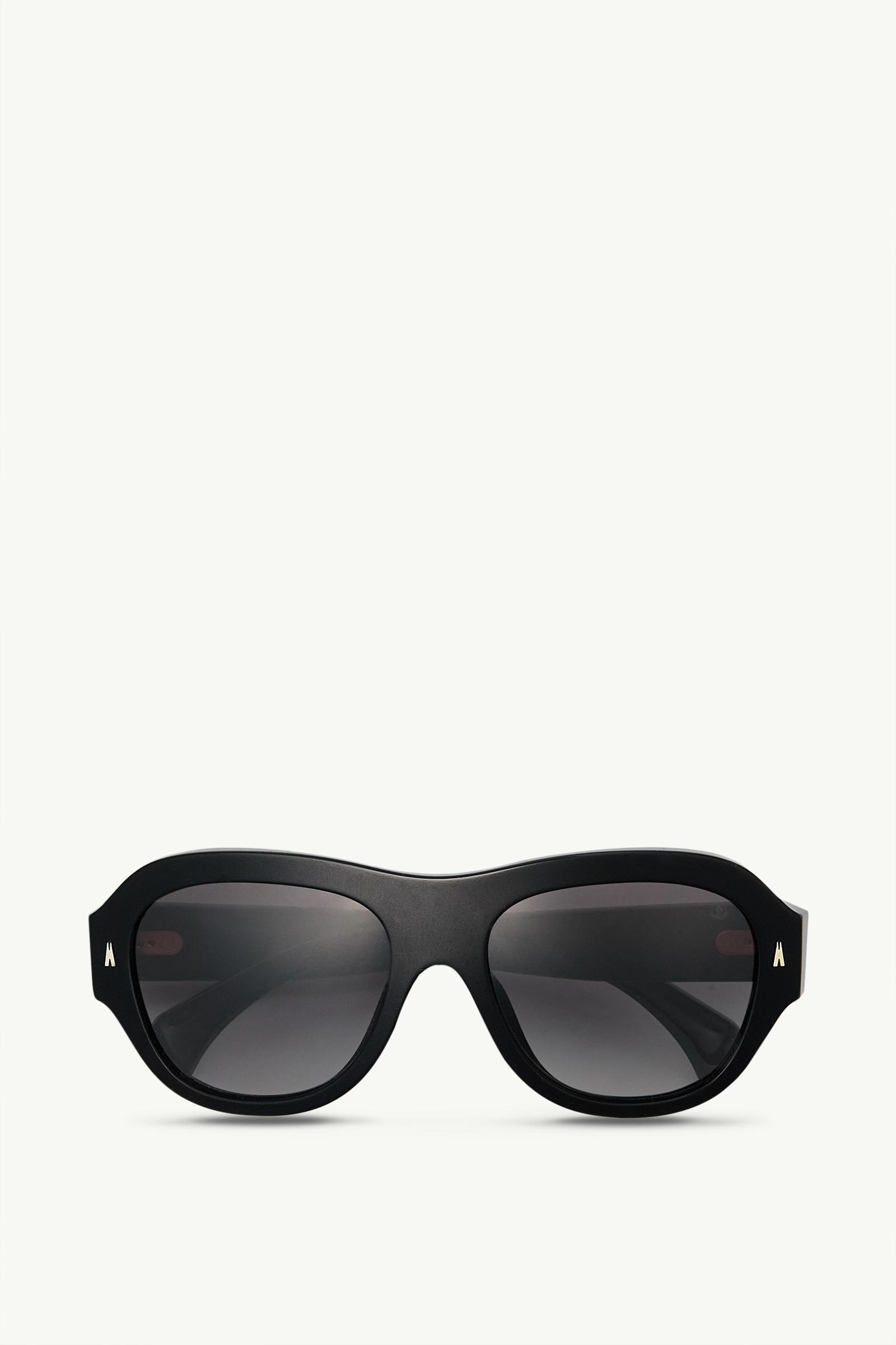 Gafas de sol rectangulares Elevane De Género Neutro Negro Brillante Moncler, 1 of 0