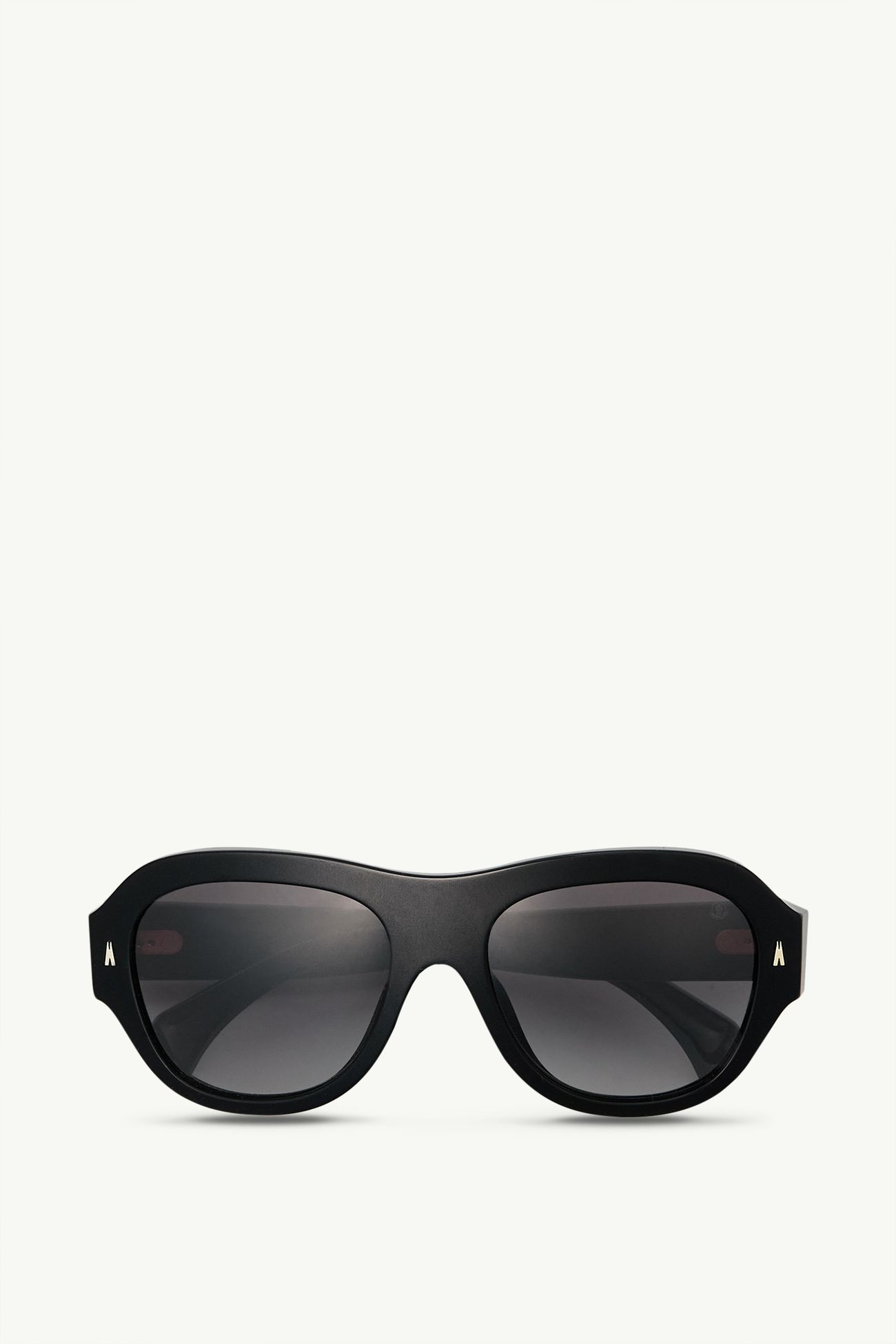 Gafas de sol rectangulares Elevane De Género Neutro Negro Brillante Moncler 0