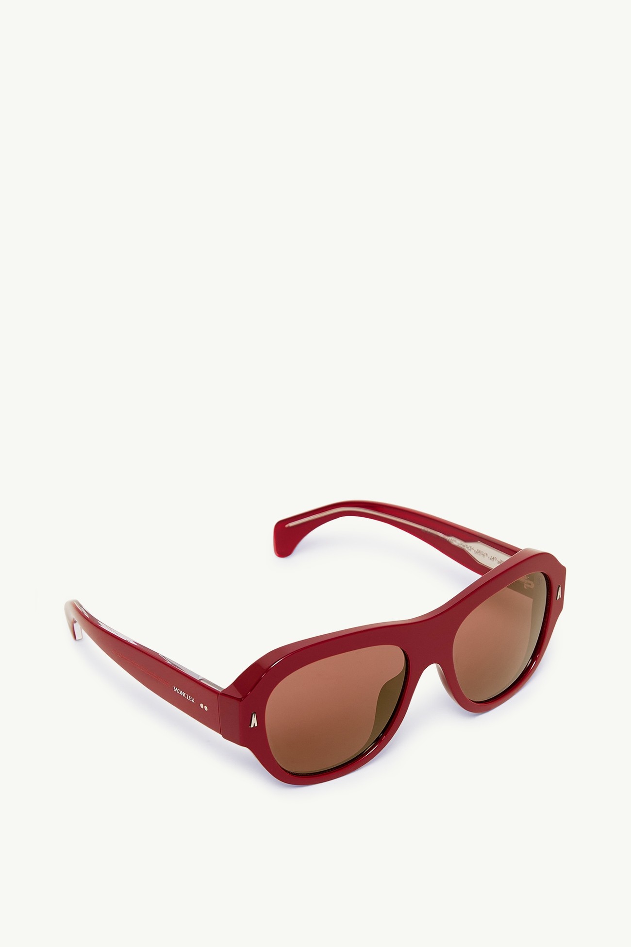 Elevane Rectangluar Sunglasses Gender Neutral Burgundy Moncler 4
