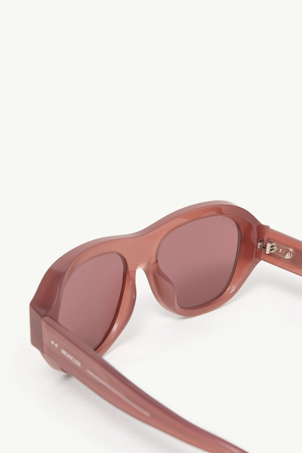 Elevane Rectangluar Sunglasses Gender Neutral Burgundy Moncler 5