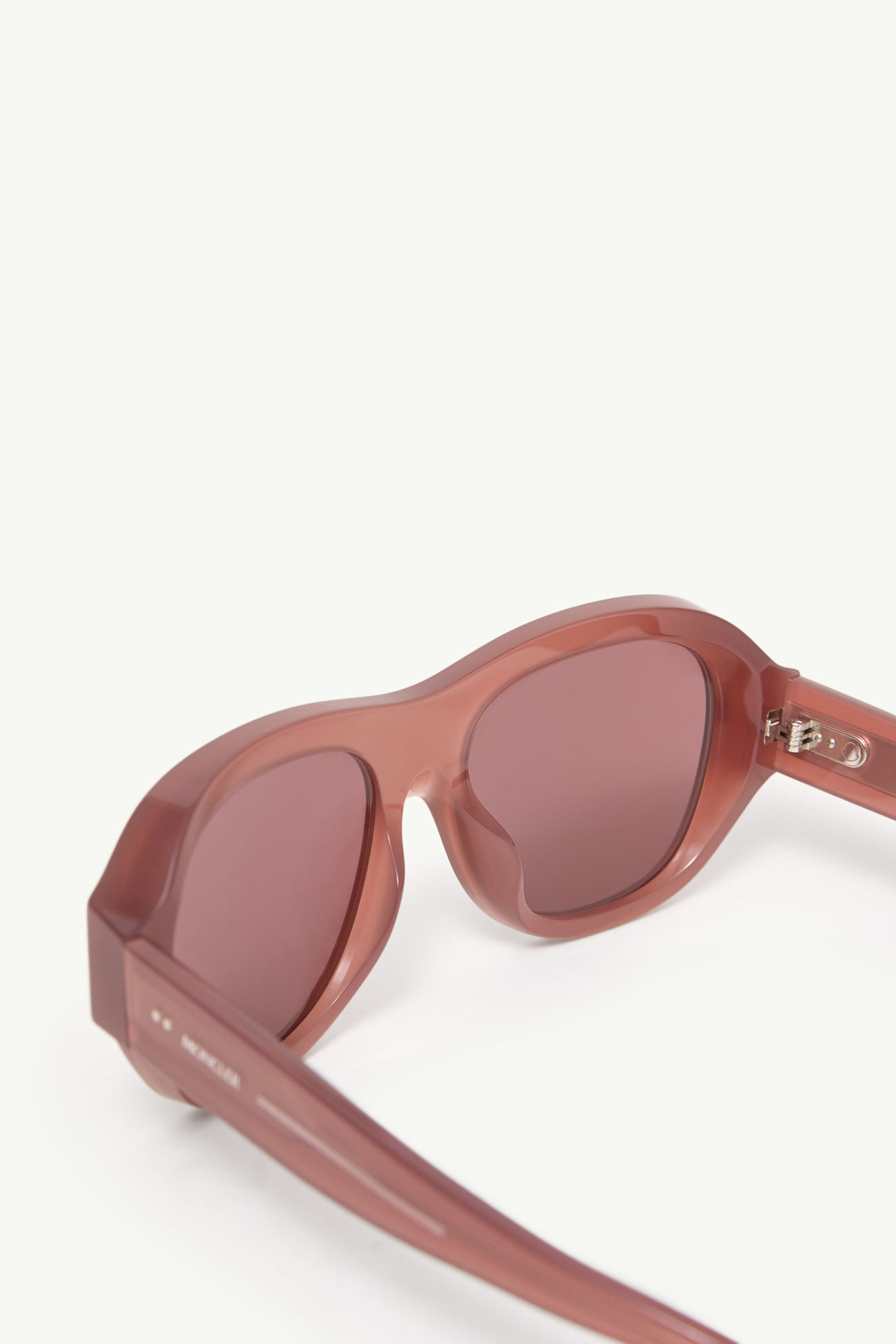 Elevane長方形太陽眼鏡 中性 酒紅色 Moncler 5