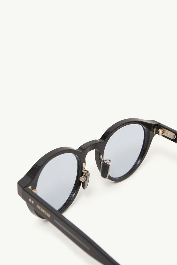 Lunettes de soleil rondes Ember Mixte Noir Brillant Moncler 5