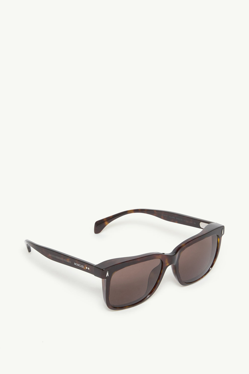 Valaire Rectangular Sunglasses Gender Neutral Havana Moncler 4