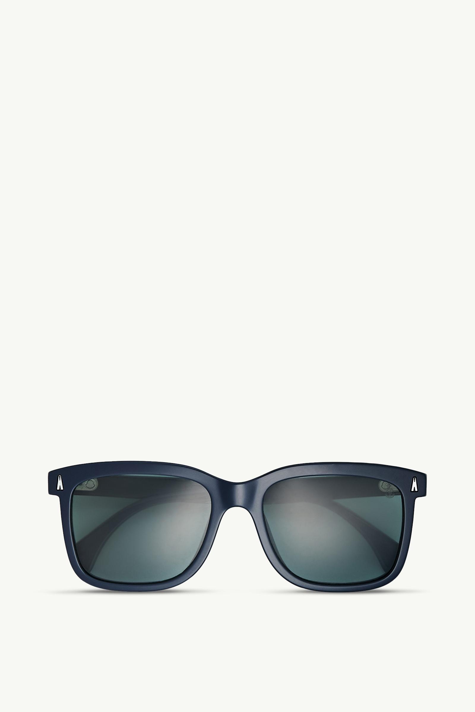 Dark Blue Valaire Rectangular Sunglasses - Sunglasses for Men