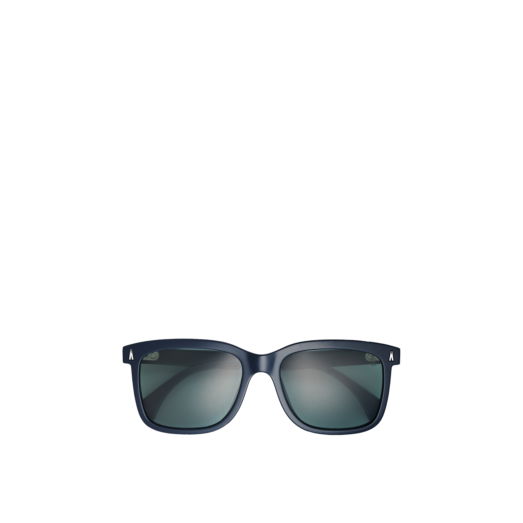 MONCLER LUNETTES Valaire Rectangular Sunglasses 54 Blue