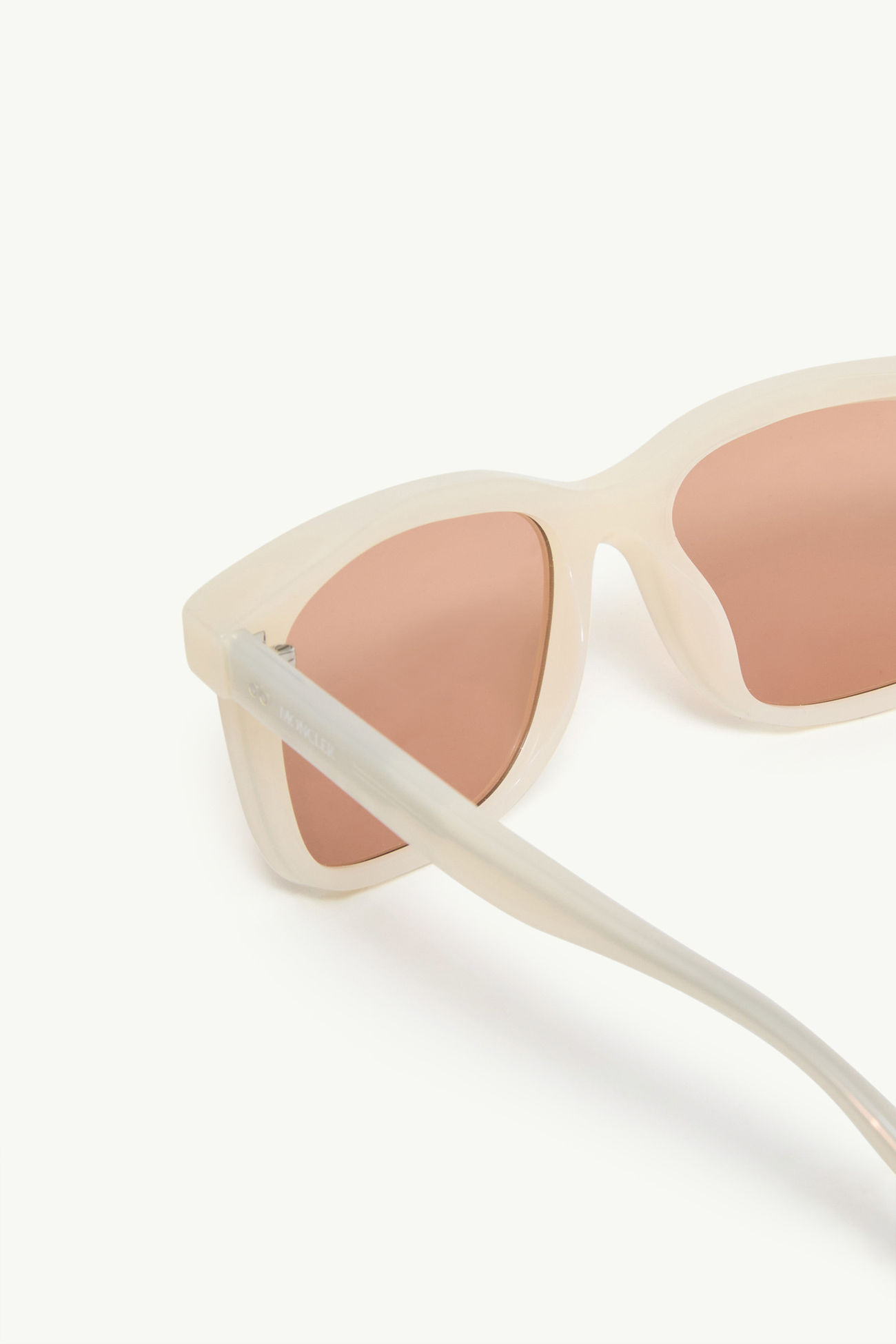 Valaire rechteckige Sonnenbrille Genderneutral Opal Moncler 5