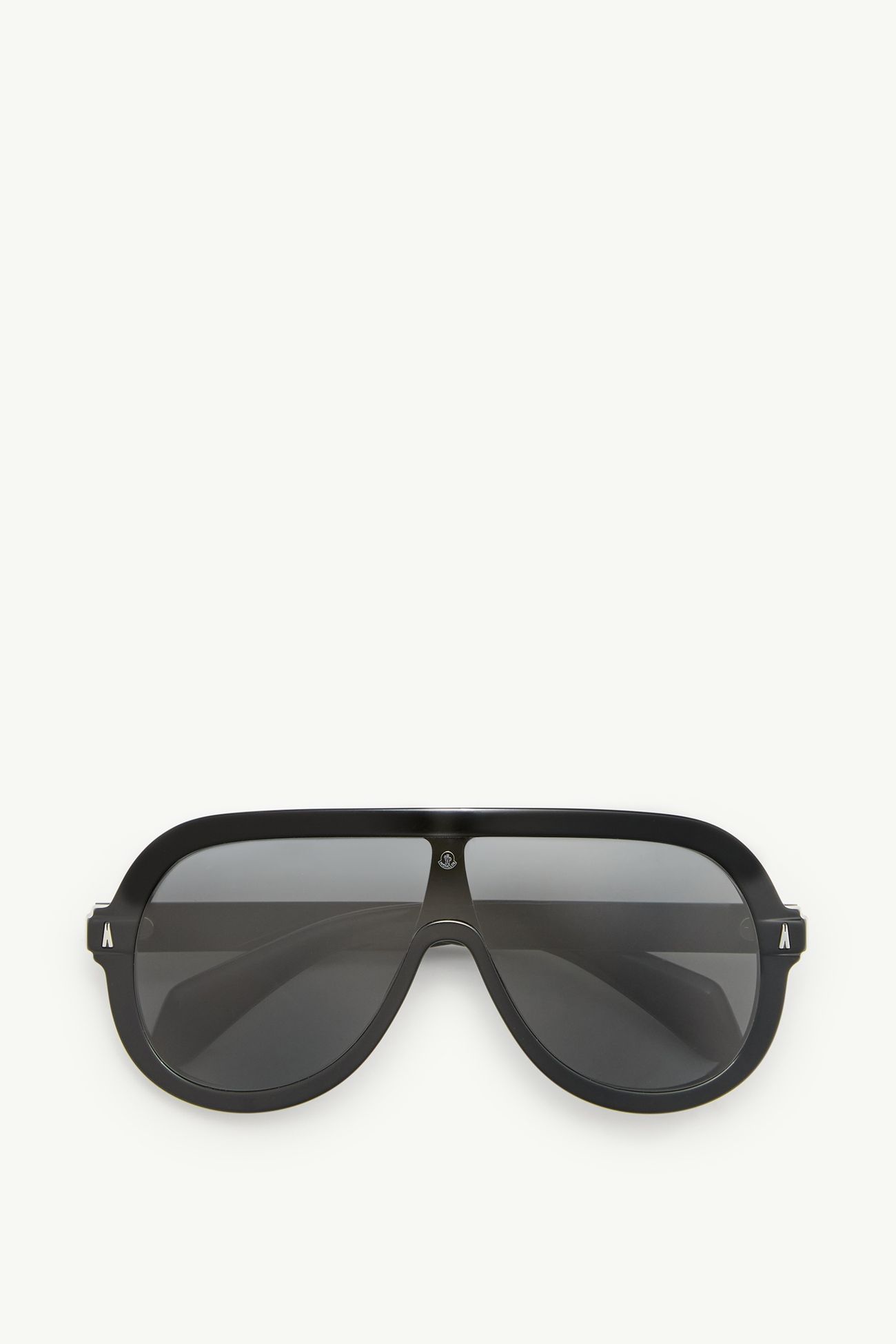 Sunsette Pilotensonnenbrille Genderneutral Glänzend Schwarz Moncler 0