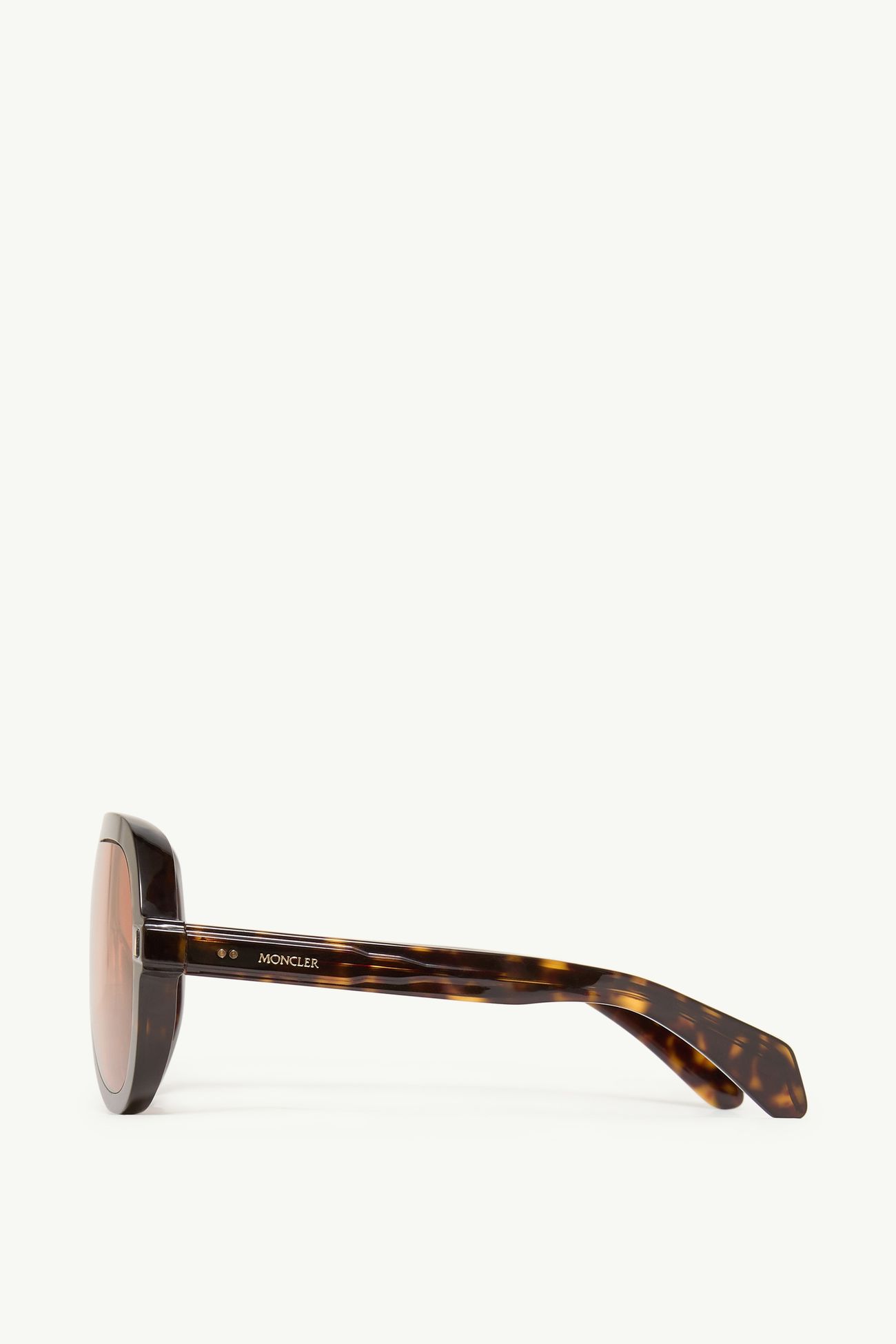 Lunettes de soleil aviateur Sunsette Mixte Havane Moncler 3