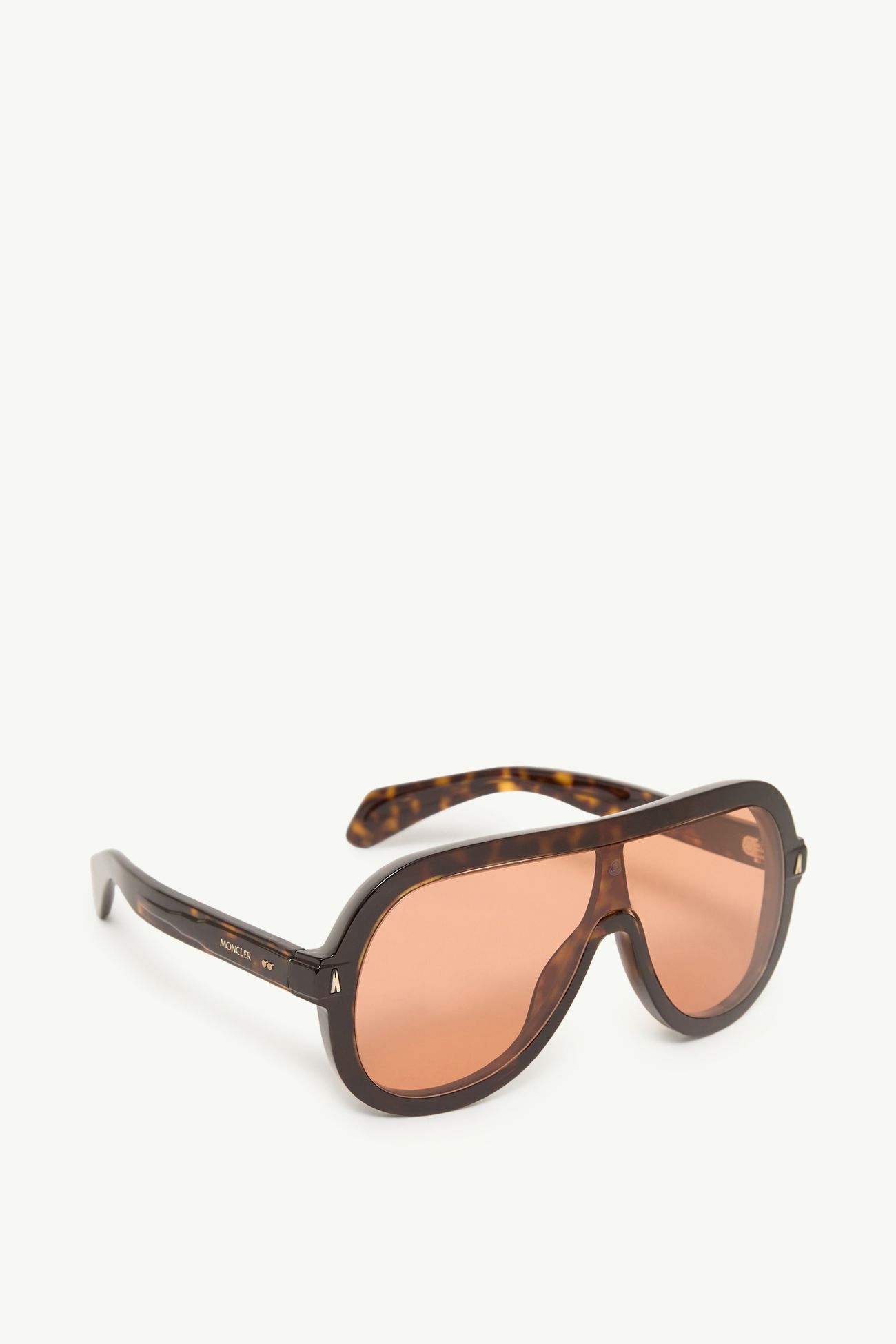 Sunsette Pilotensonnenbrille Genderneutral Havanna Moncler 4