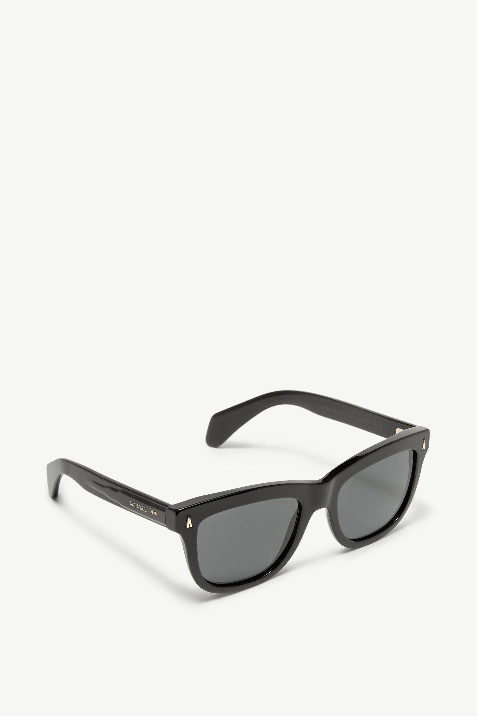 Shiny Black Bronzz Rectangular Sunglasses - Sunglasses for Men