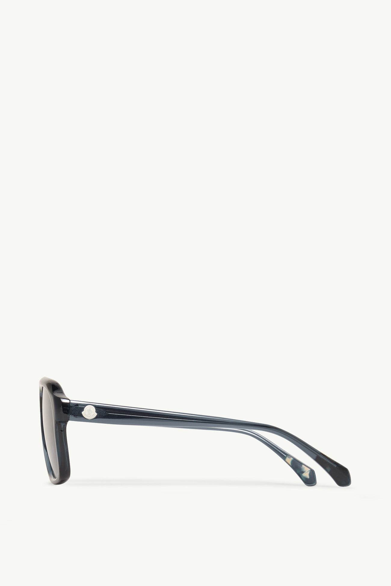 Vantos Rectangular Sunglasses Gender Neutral SHINY DARK BLUE Moncler 3