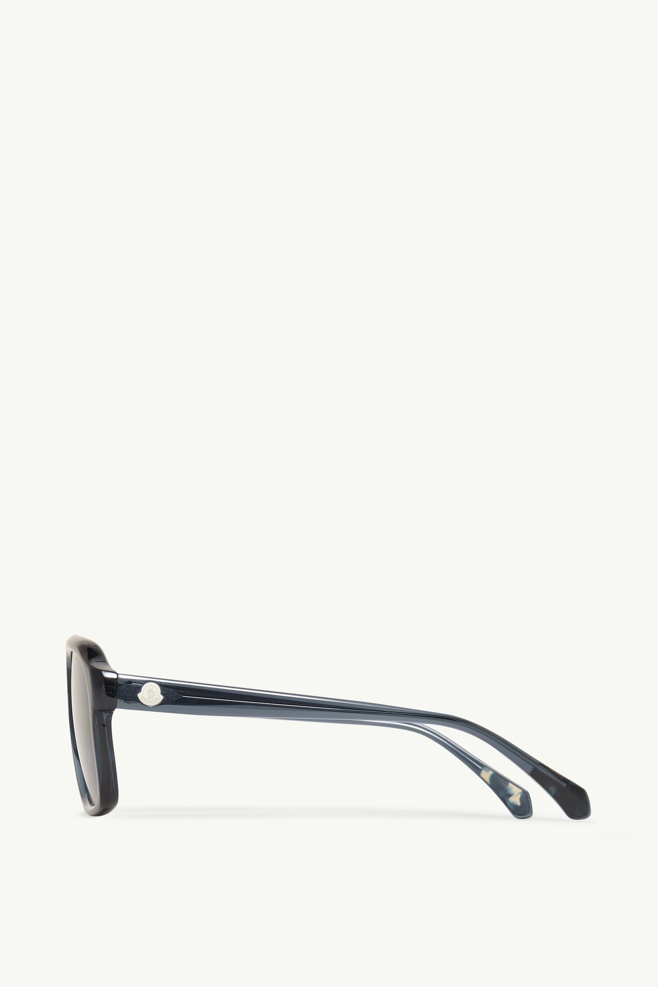 Occhiali da sole rettangolari Vantos Gender Neutral Blu Scuro Lucido Moncler 3