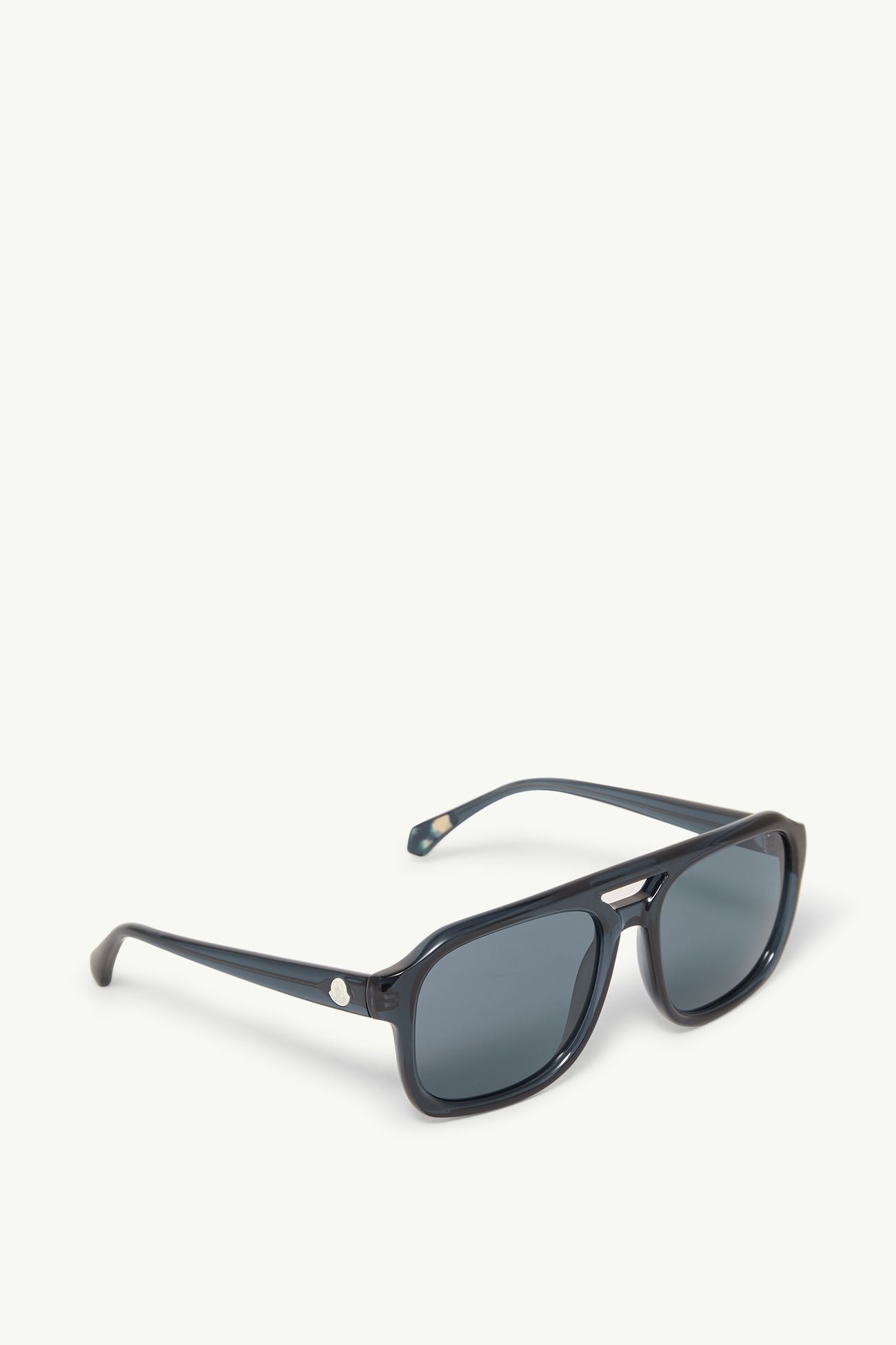 Occhiali da sole rettangolari Vantos Gender Neutral BLU SCURO LUCIDO Moncler 4