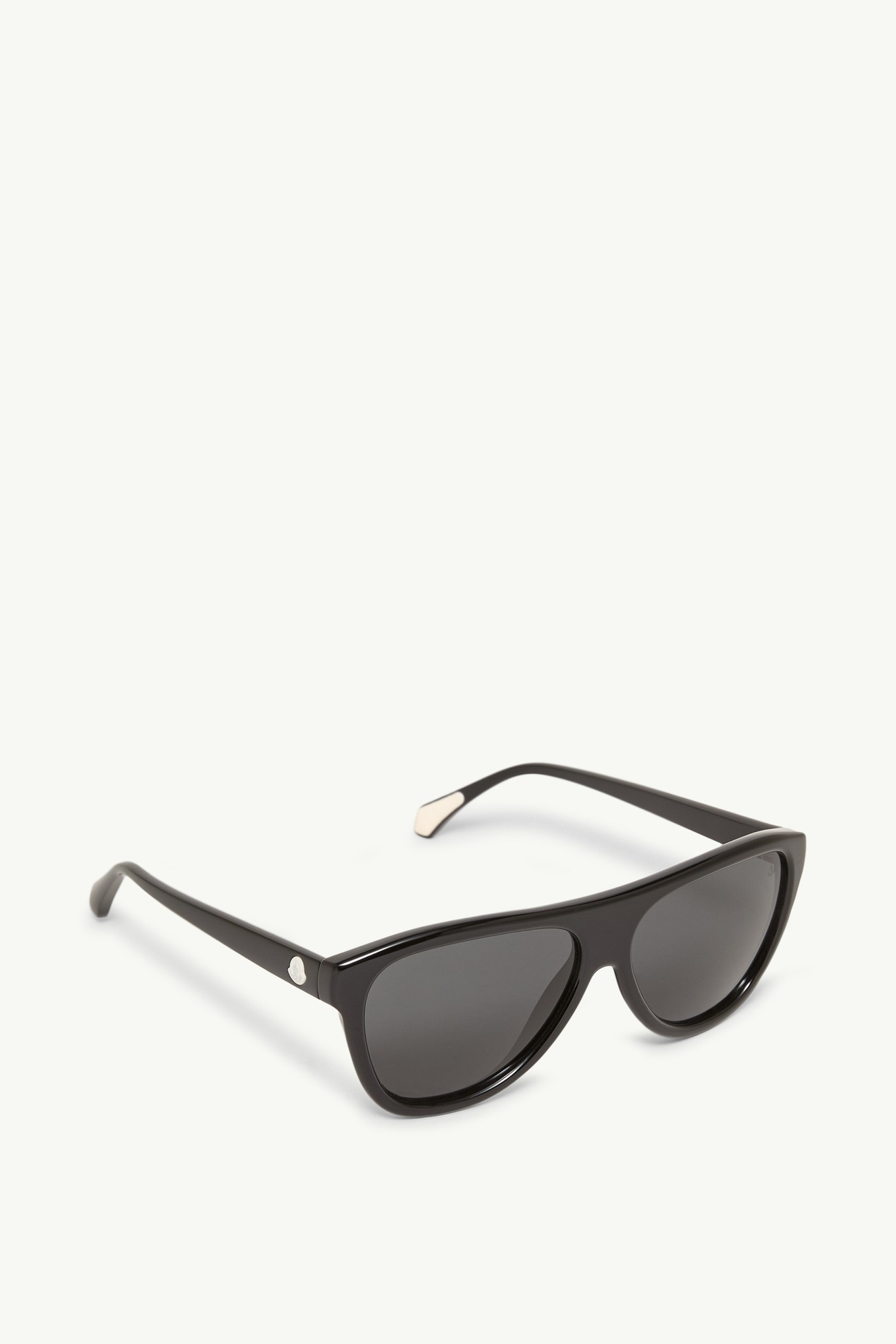 Incline Pilot Sunglasses Gender Neutral Shiny Black Moncler 4